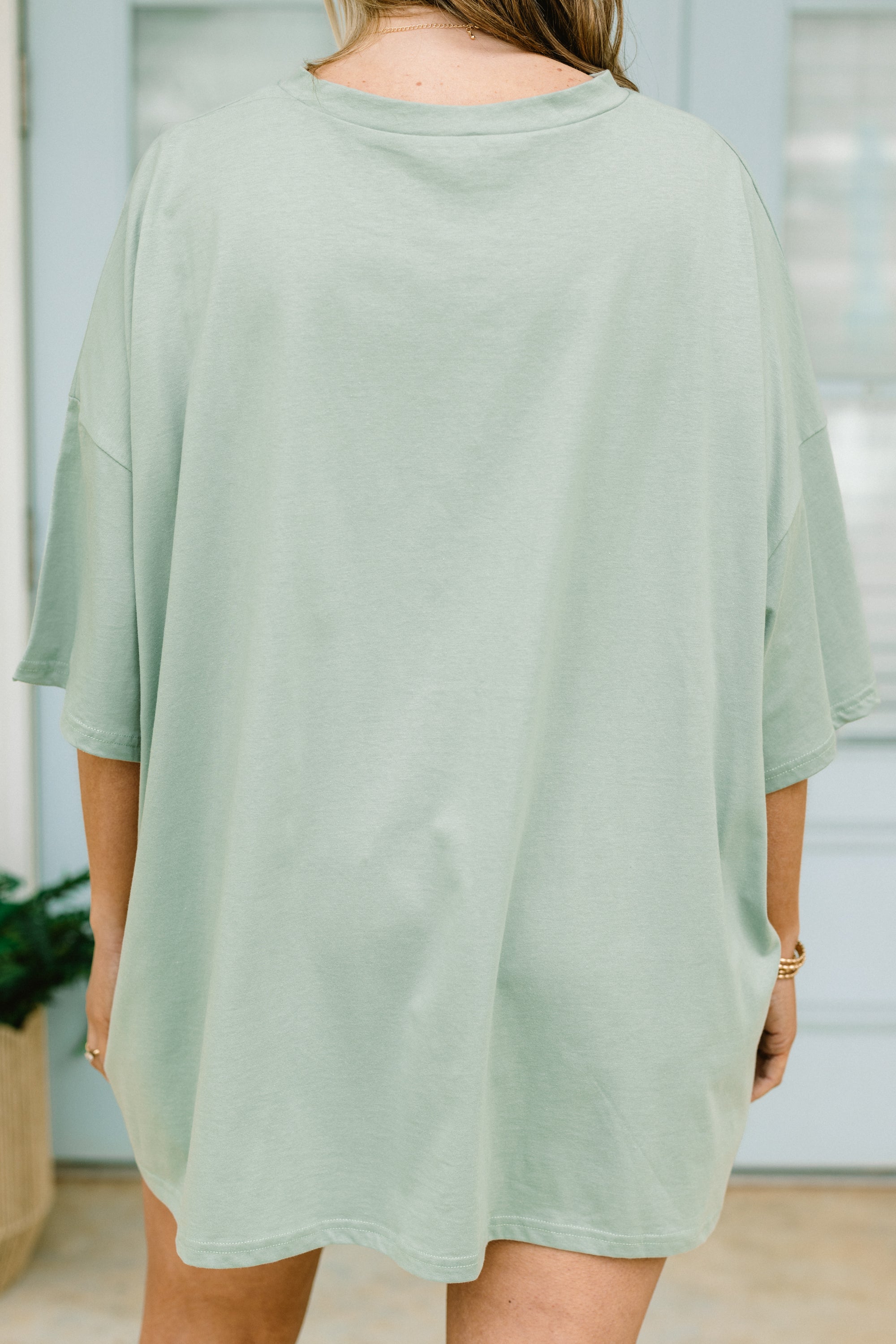  Summer State Of Mind Boyfriend Tee, Light Sage、mySite、justintrudeaud