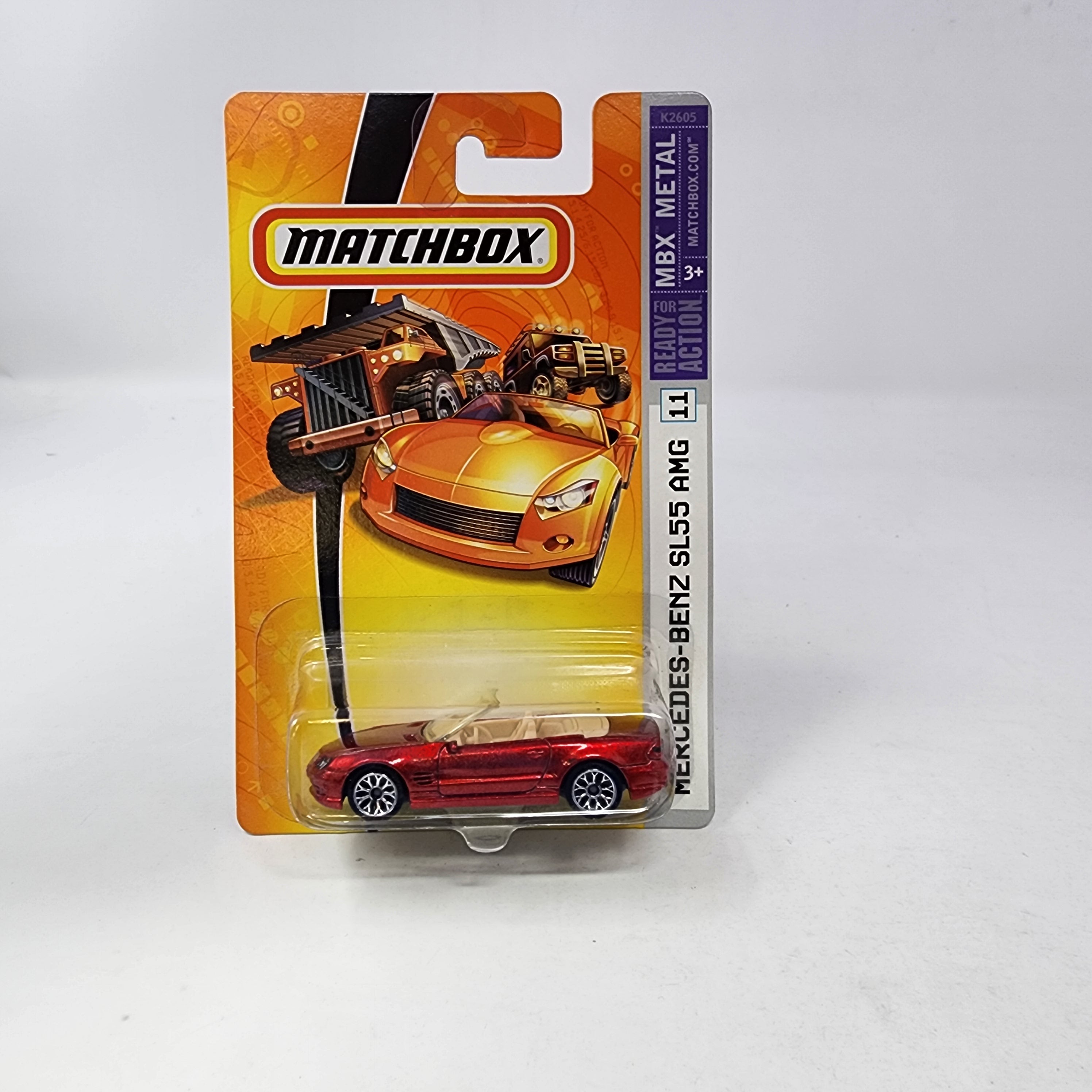 Mercedes-Benz SL55 AMG #11 * RED * Matchbox Basic、mySite、hgirdovlk