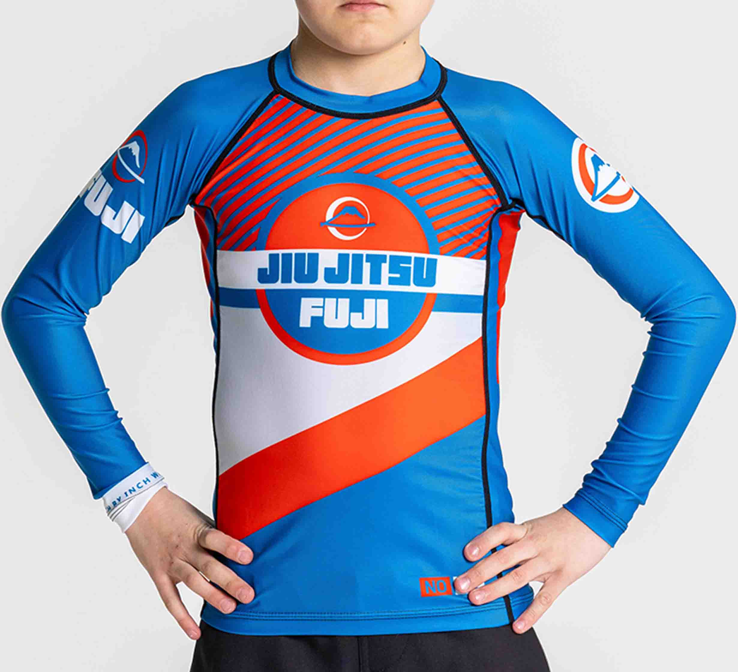 Kids Pacer Flex Lite Long Sleeve Rashguard Blue/Red、mySite、gigharbornorthrealestate