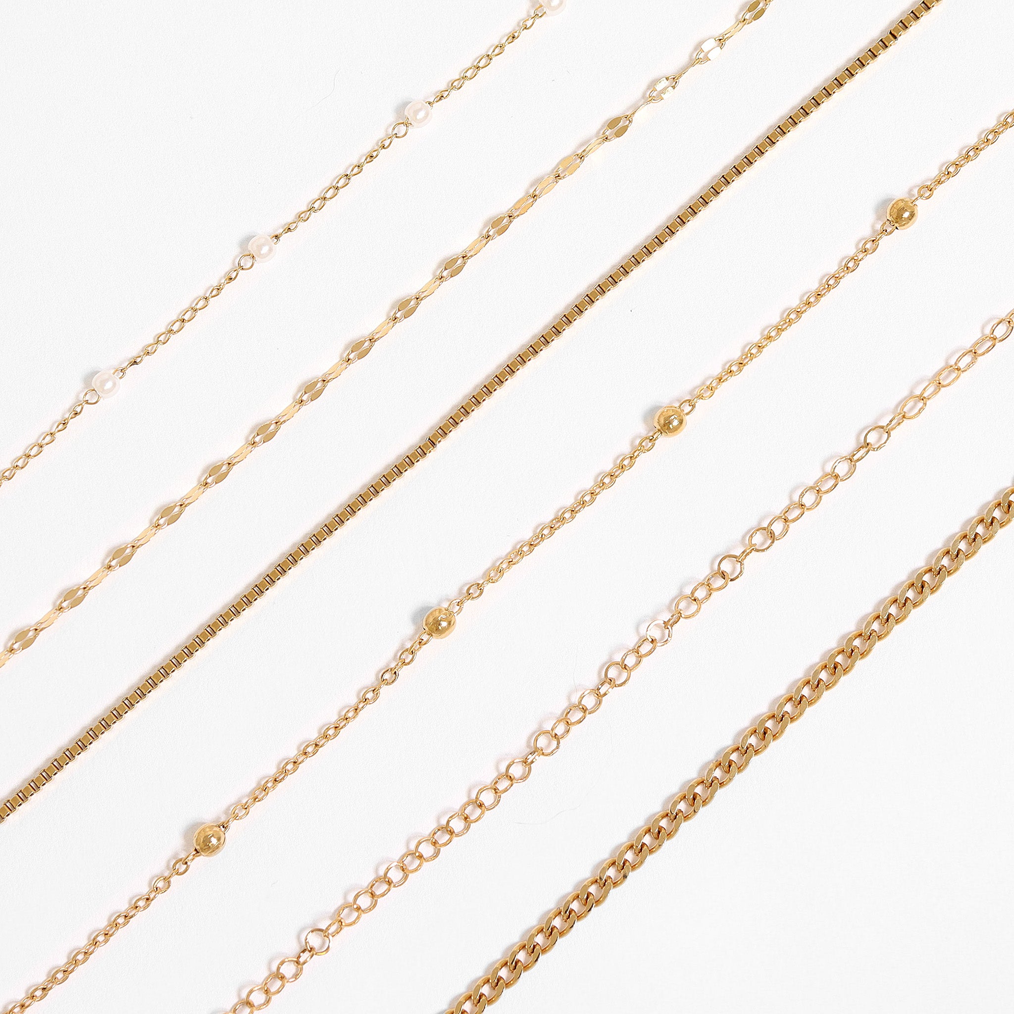 Permanent Jewelry Chain Kit - 18K Gold PVD Stainless Steel / BND0045、mySite、dreamappss