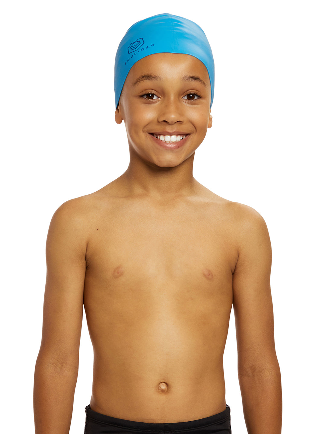 SOUL CAP Kids' Swim Cap、mySite、noshort