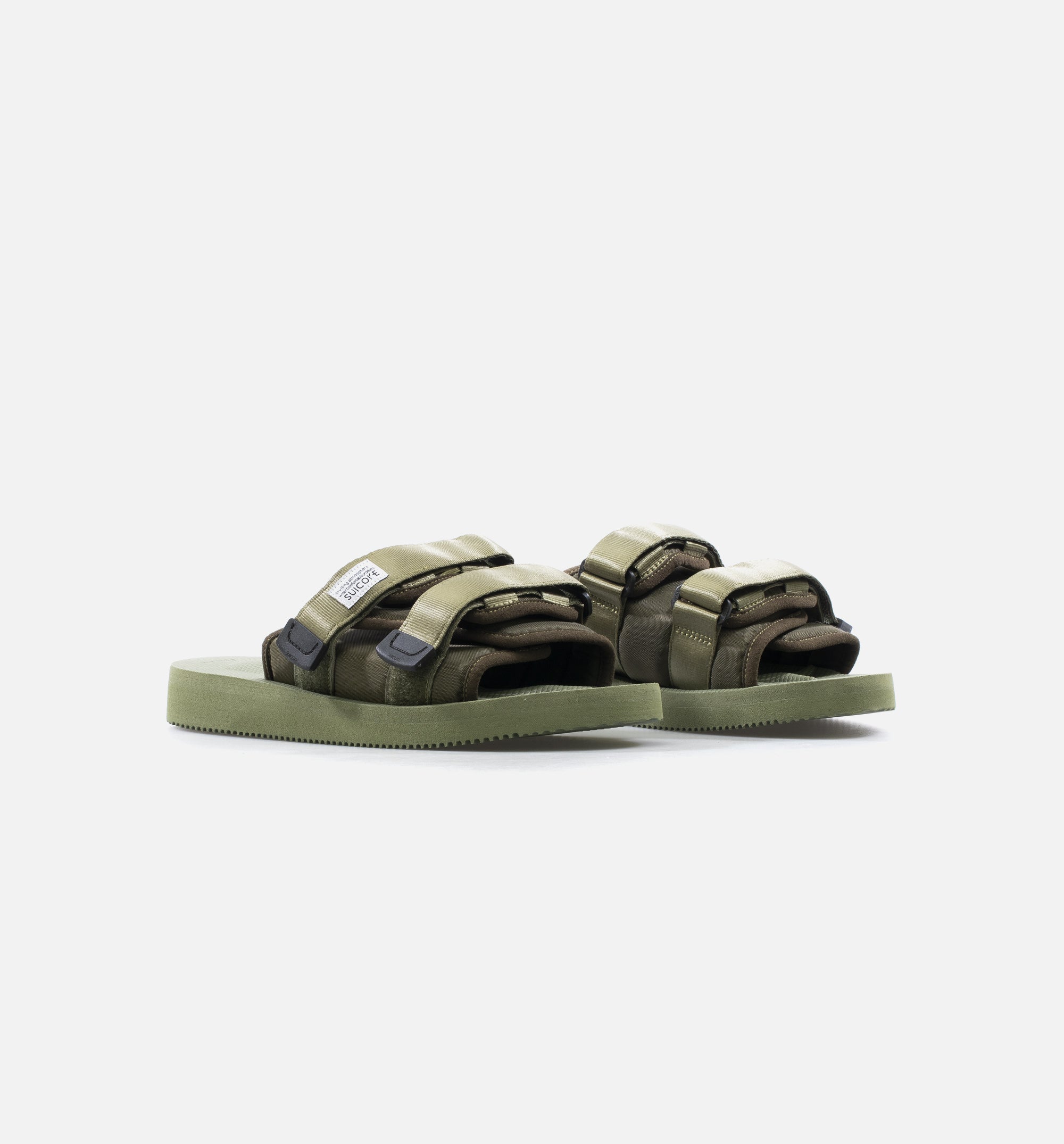 Double Strap Moto Cab Mens Lifestyle Slide Sandal - Olive、mySite、dreamappss