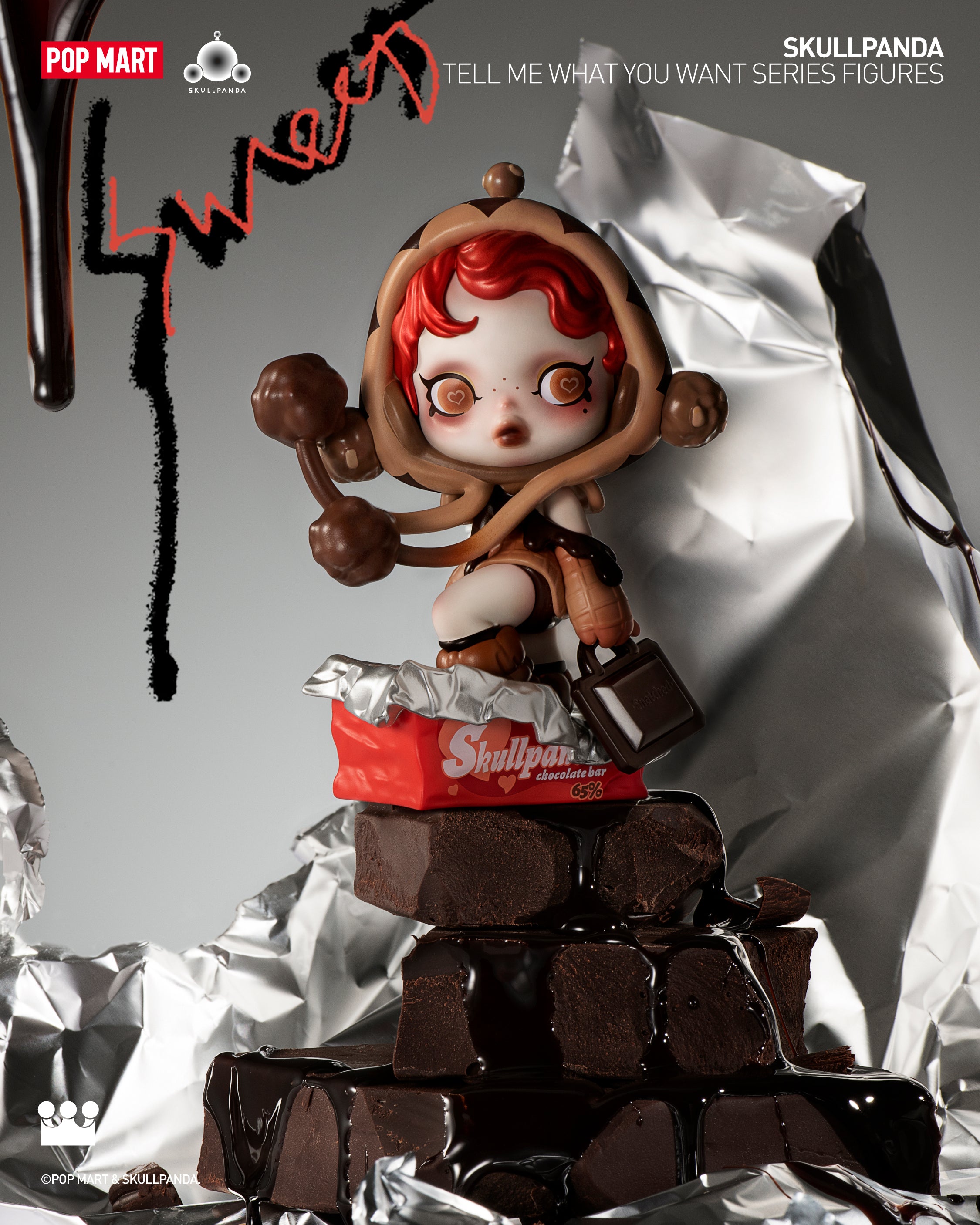  POP MART SKULLPANDA Tell Me What You Want Series Figures、mySite、greenlandpopulation