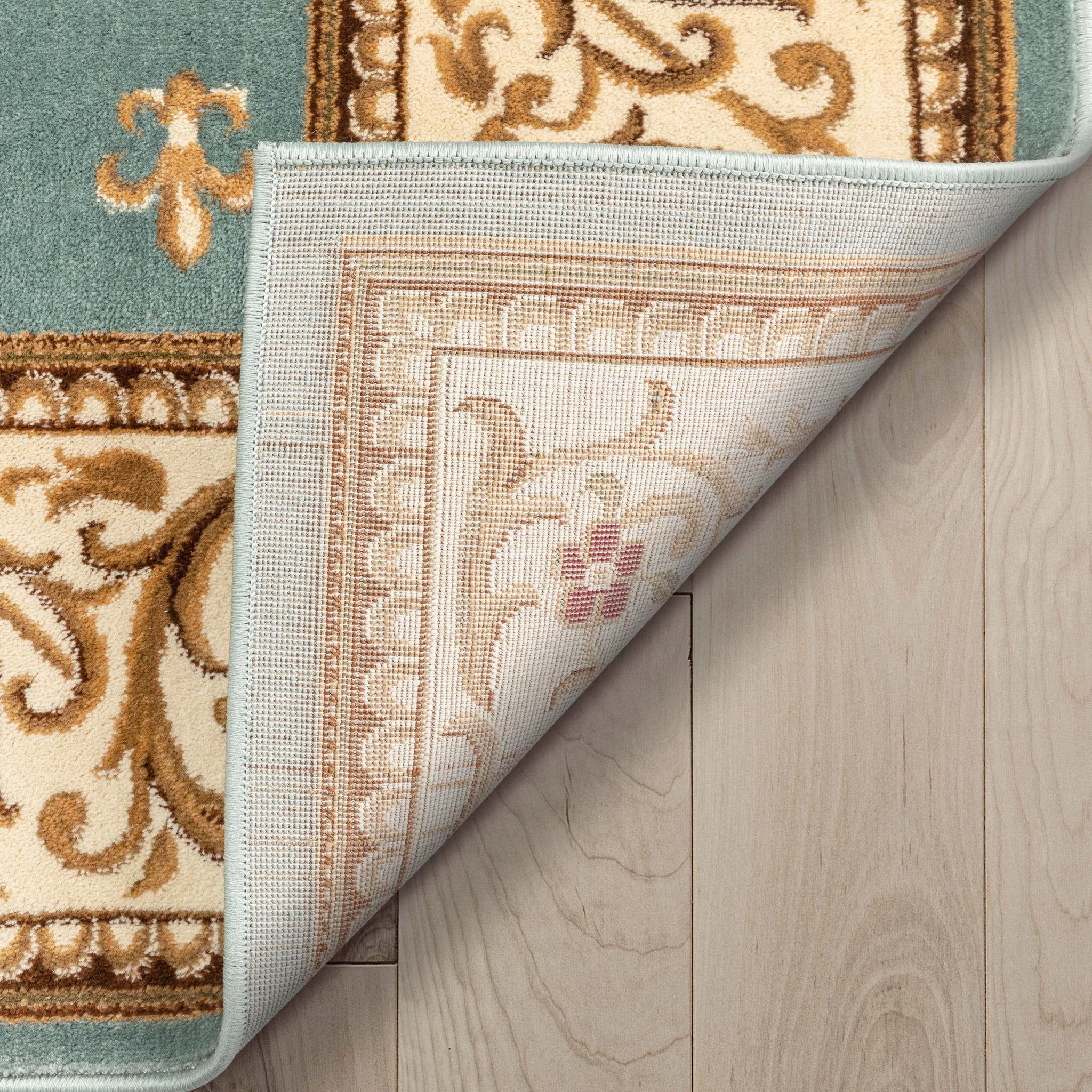 Fleur de Lis Elegance Easy to Clean Rug、mySite、gigharbornorthrealestate