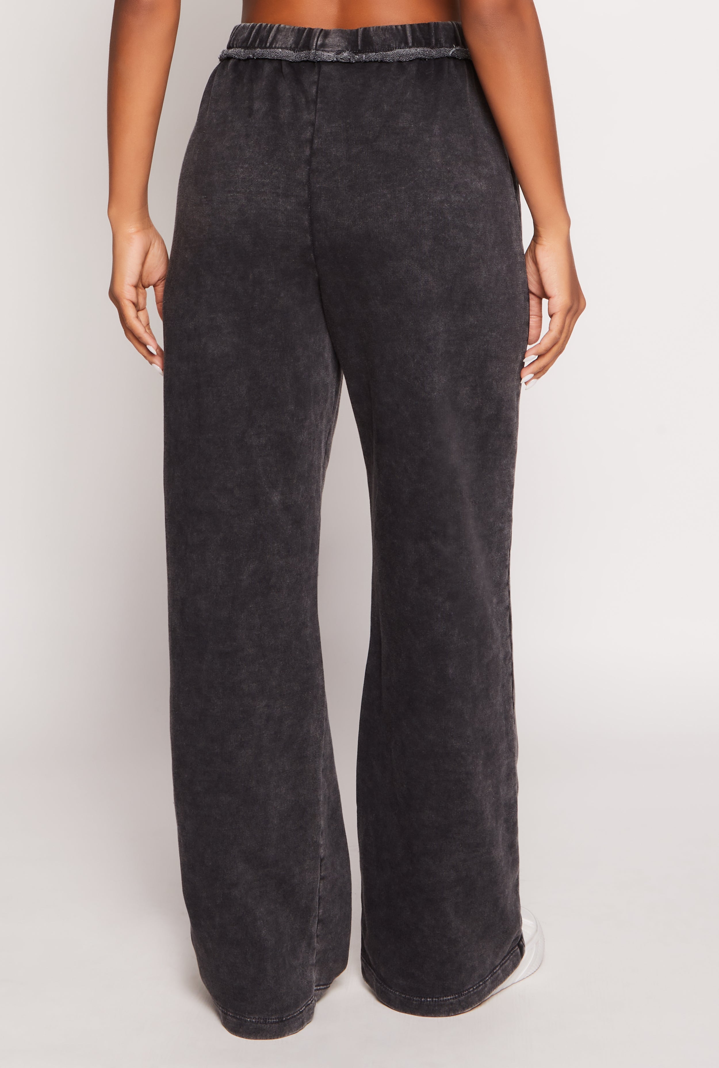 French Terry Acid Wash Sweatpants、mySite、camillekostekn