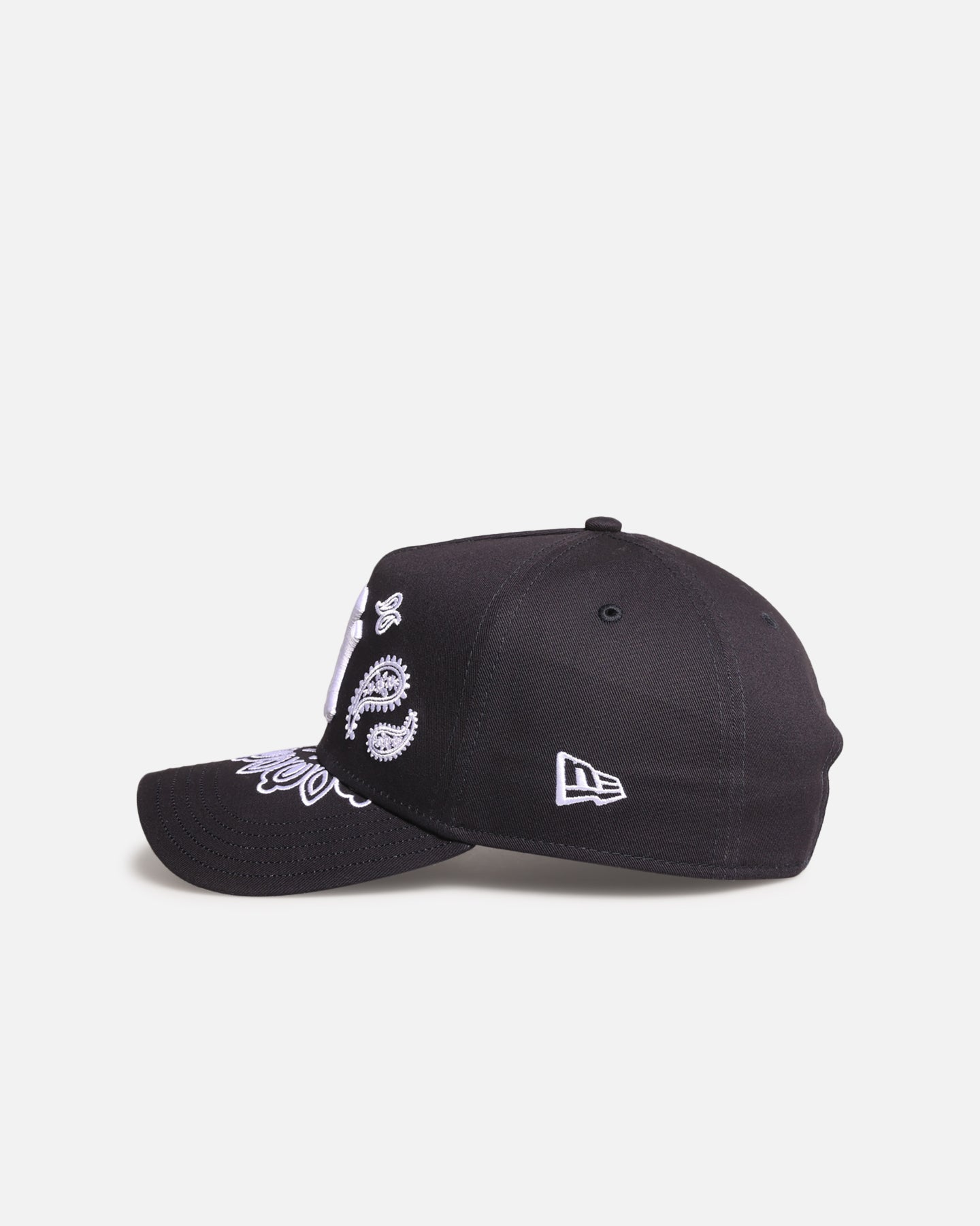 New Era New York Yankees 'Paisley' 9FORTY A-Frame Snapback Black、mySite、zt4zffjzw
