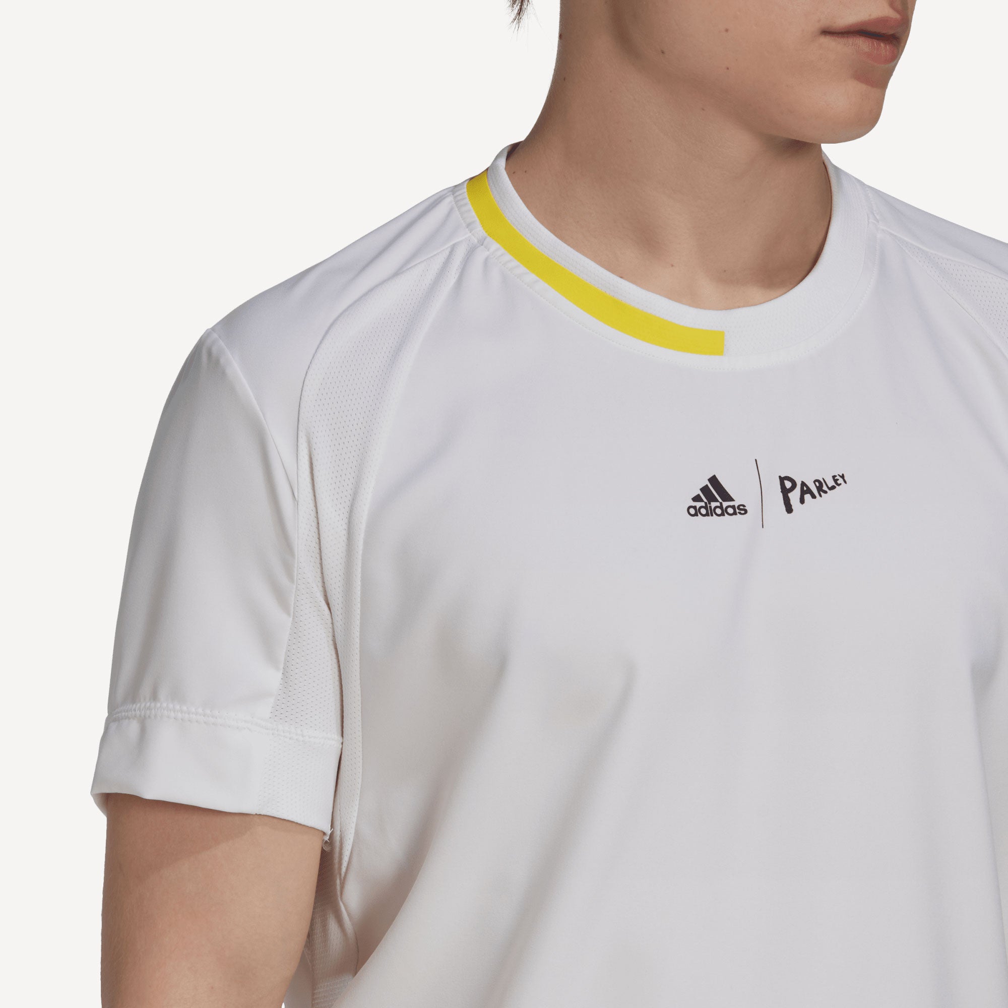 adidas London Men's Stretch Woven Tennis Shirt