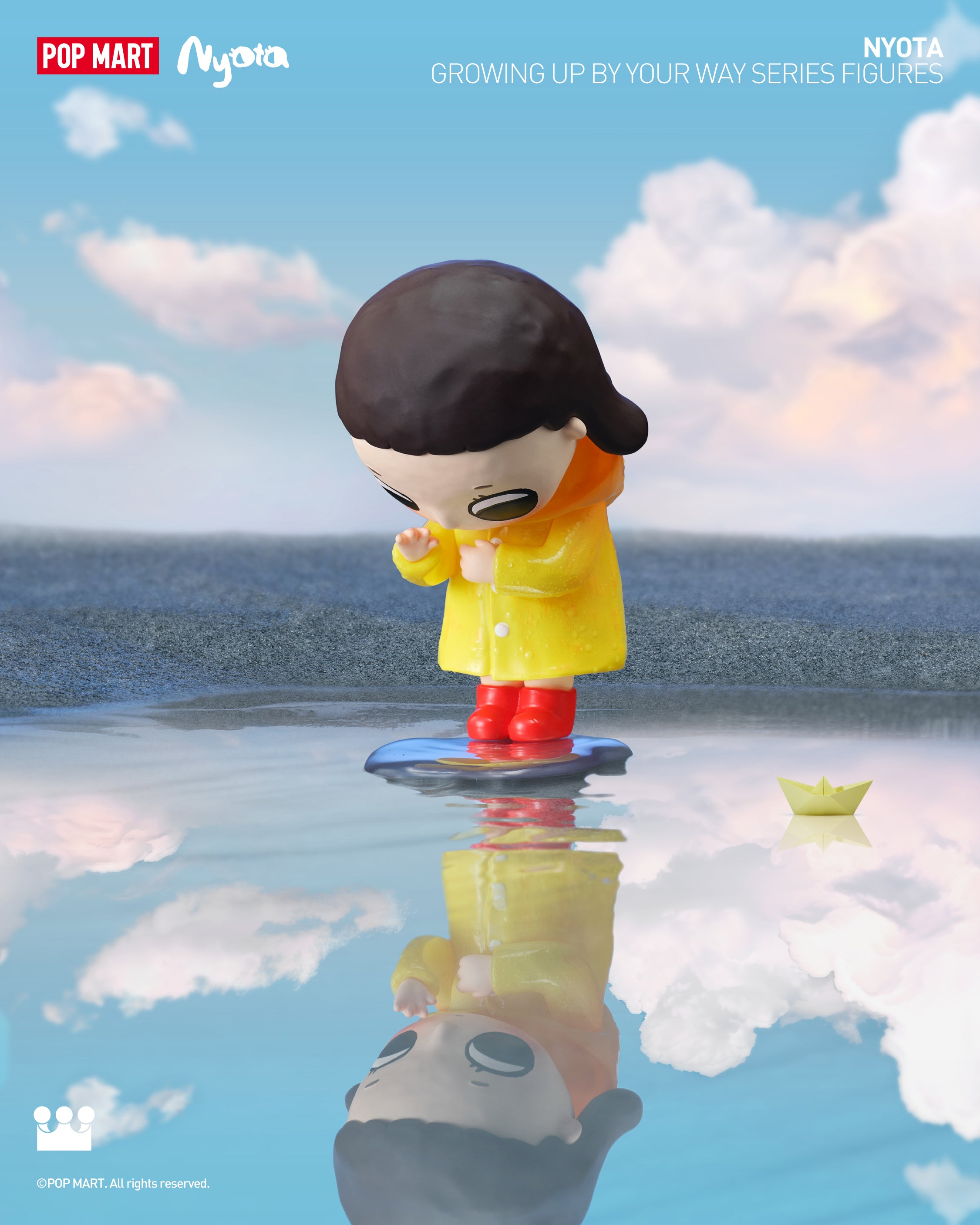  POP MART Nyota Growing up by Your Way Series Figures、mySite、greenlandpopulation