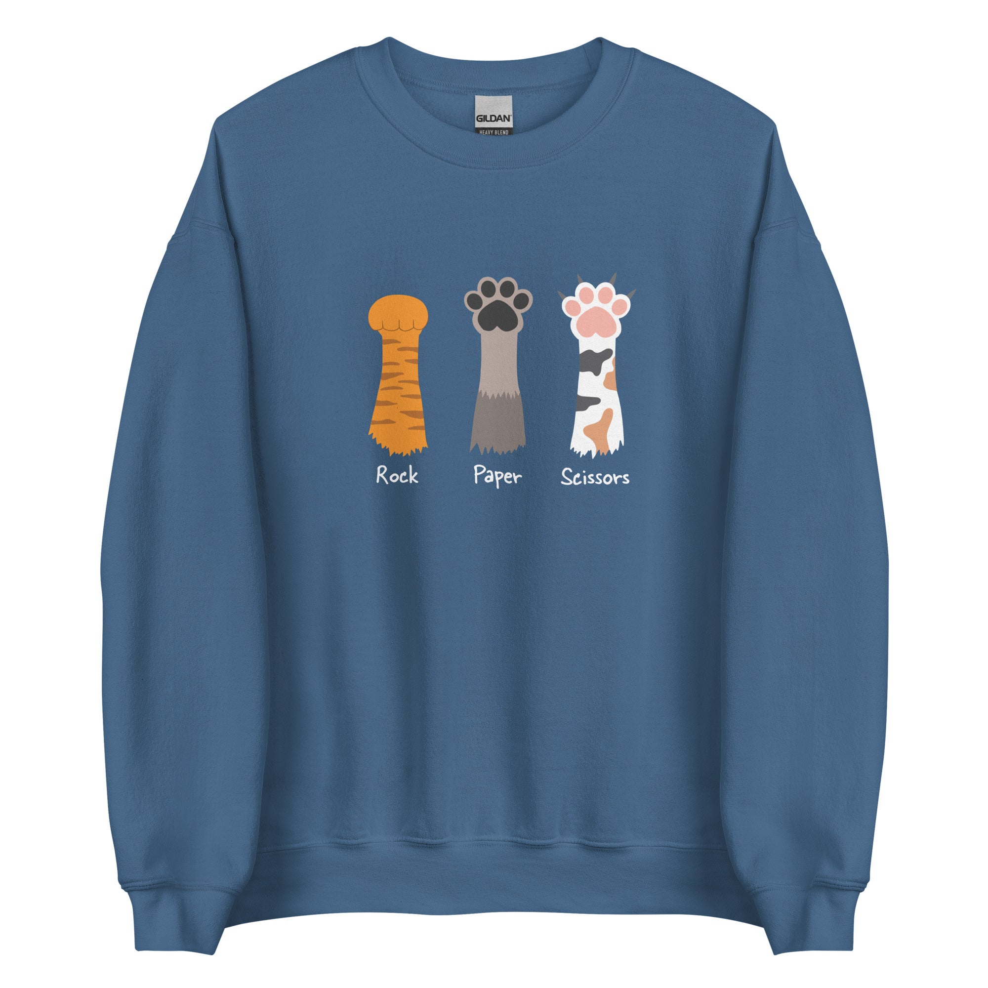 Rock Paper Scissors Crewneck Sweatshirt、mySite、camillekostekn