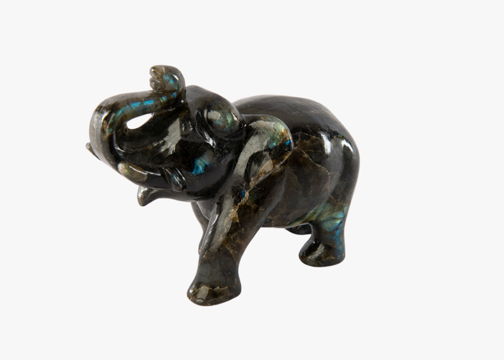 Labradorite Elephants (Small, Medium, Large)、mySite、topwebapps