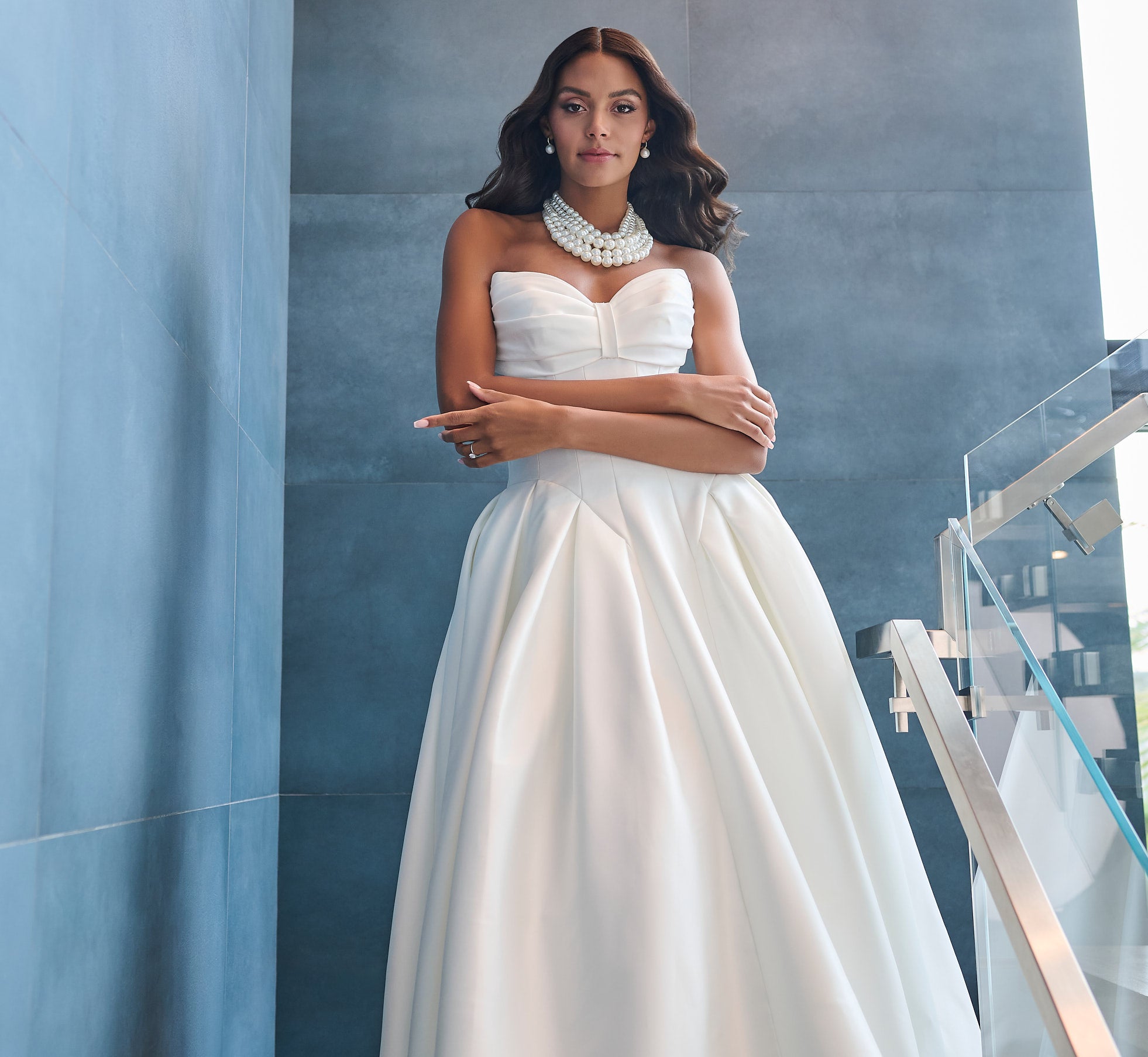 Mikado Ball Gown in Ivory、mySite、solidvoid