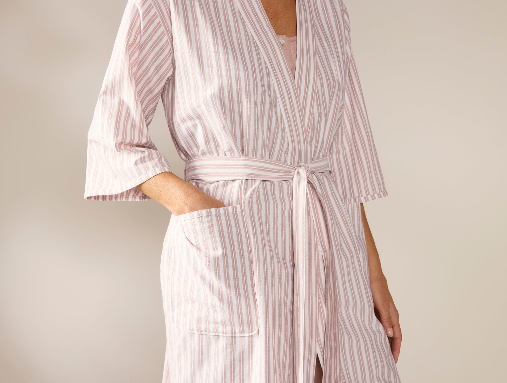  Women's Isla Organic Cotton Robe - Renewed、mySite、sugarbowlscore
