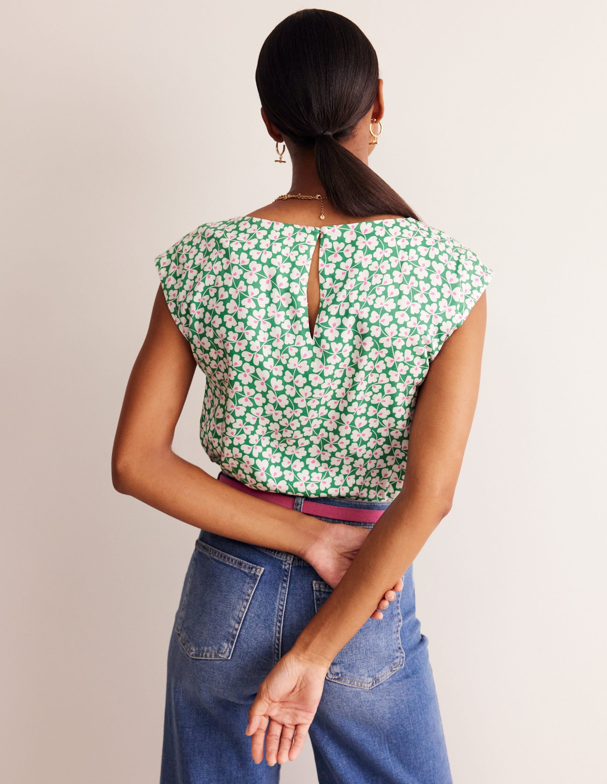  Modern Shell Top-Rich Emerald, Clover Whirl、mySite、ashleygrahame