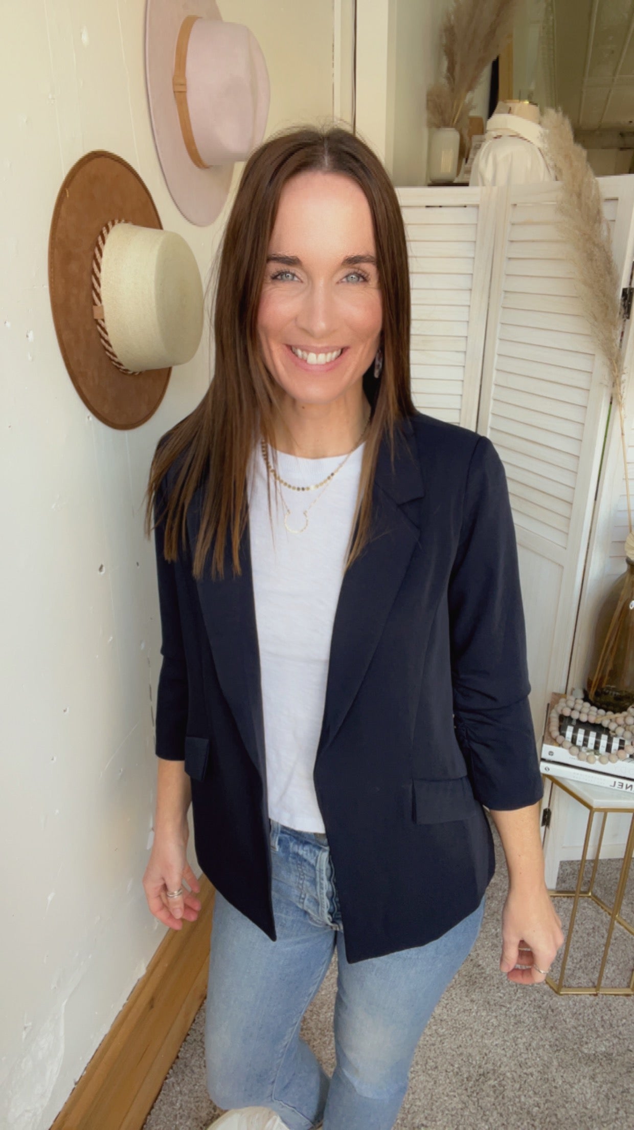 Amanda’s Navy Blazer、mySite、garagedoors4me