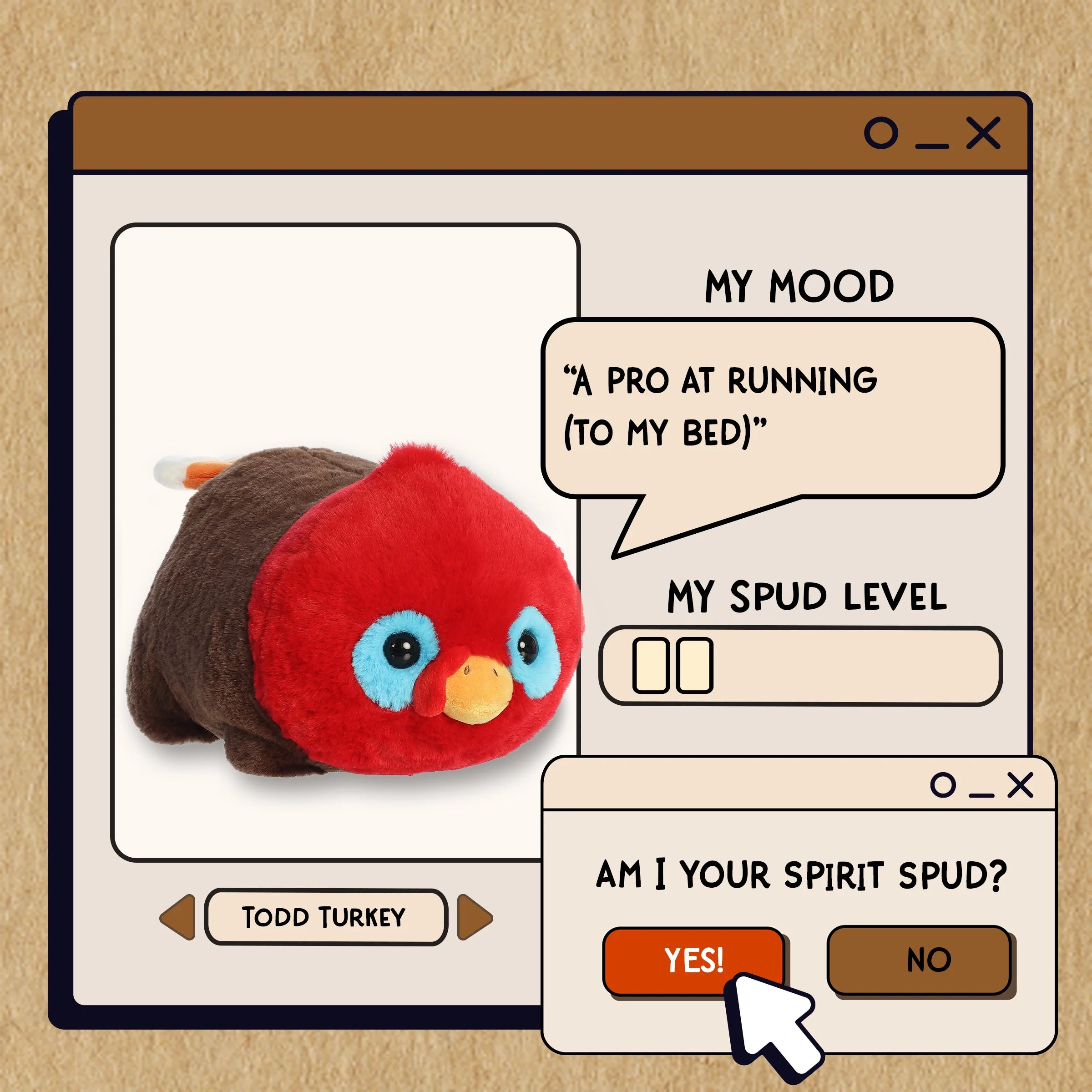 Aurora® - Spudsters™ - 10 Todd Turkey™、mySite、g9winljtr