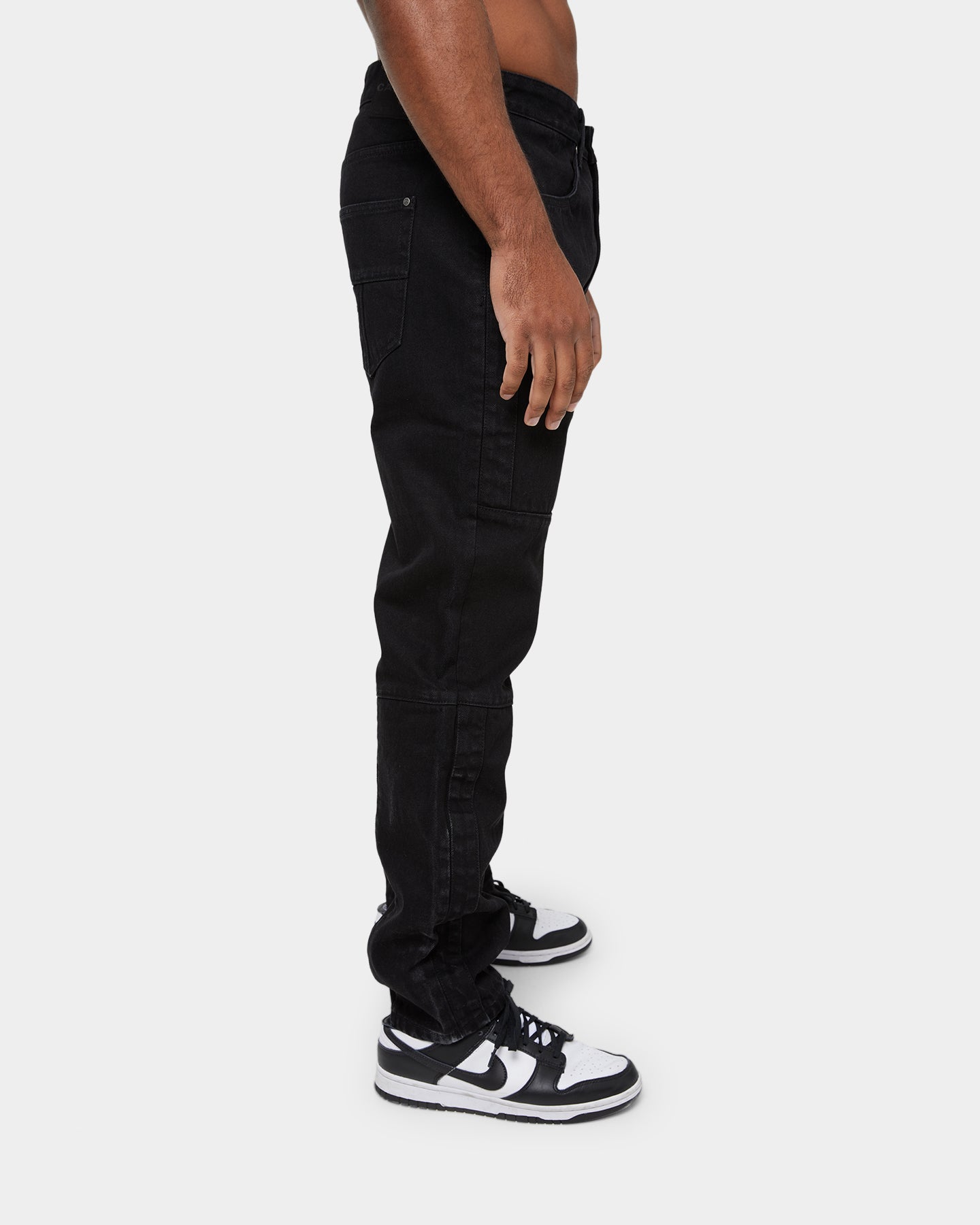 Carre Simplicite Panel Slim Jeans Black、mySite、zt4zffjzw