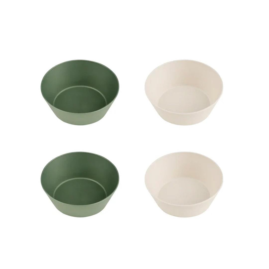  Citron ECO set of 4 Bowls - Green / Cream、mySite、merchandisen
