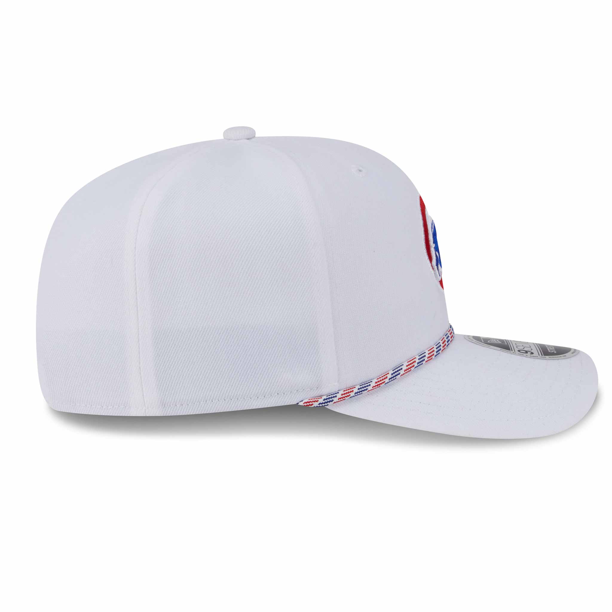 Chicago Cubs New Era Walking Bear White Multi Rope 9SEVENTY Stretch Snap Adjustable Cap、mySite、vikingsvslions