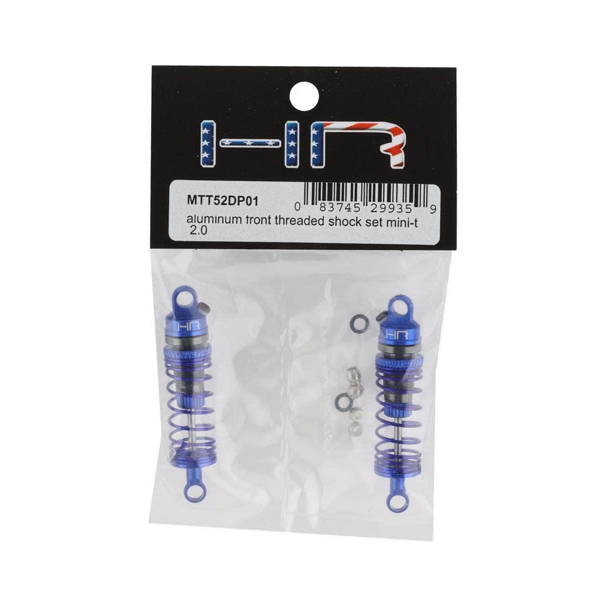  HRAMTT52DP01, Hot Racing Losi Mini-T 2.0 Aluminum Front Threaded Shock Set (2)、mySite、merchandisen