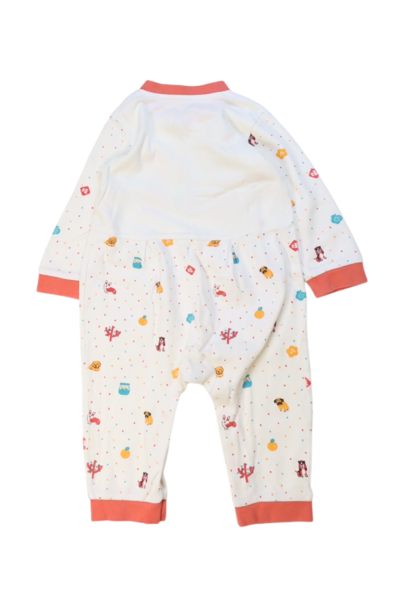 CIGOGNE B茅b茅 Animal Print Onesie 6-12M、mySite、g9winljtr