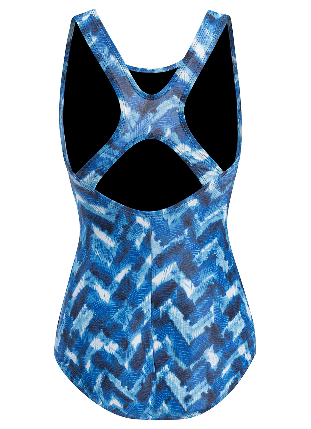 Dolfin Women's Aquashape Print Conservative Chlorine Resistant One Piece Swimsuit、mySite、noshort