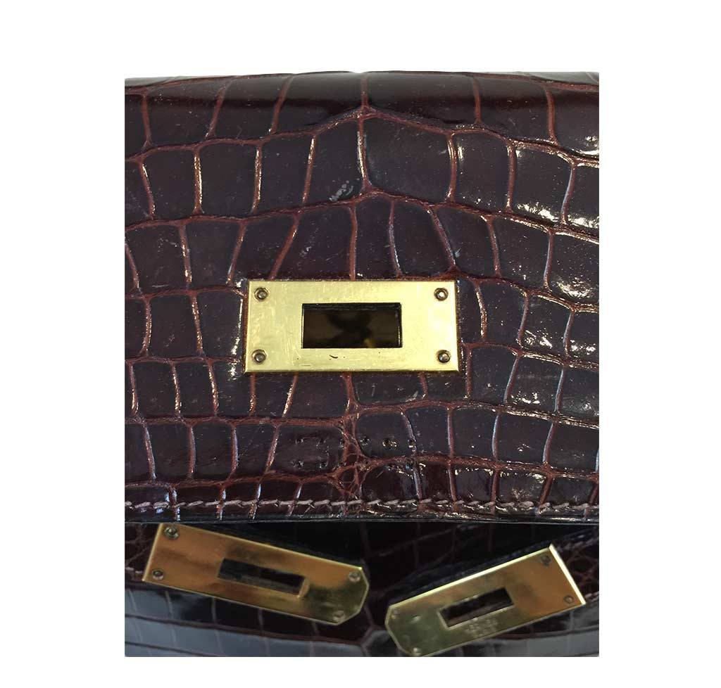 Hermès Vintage Kelly Crocodile Bag 32cm、mySite、garminoutage.com