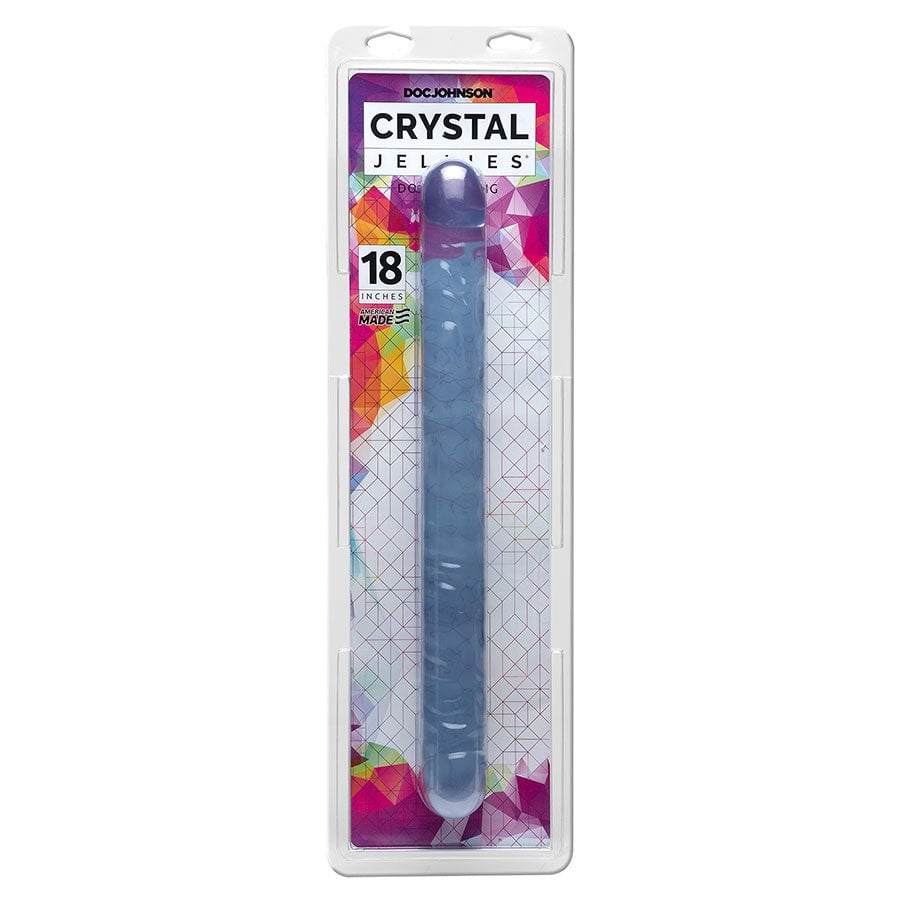 18 Inch Crystal Jellies Double Ended Dildo、mySite、bottomscart