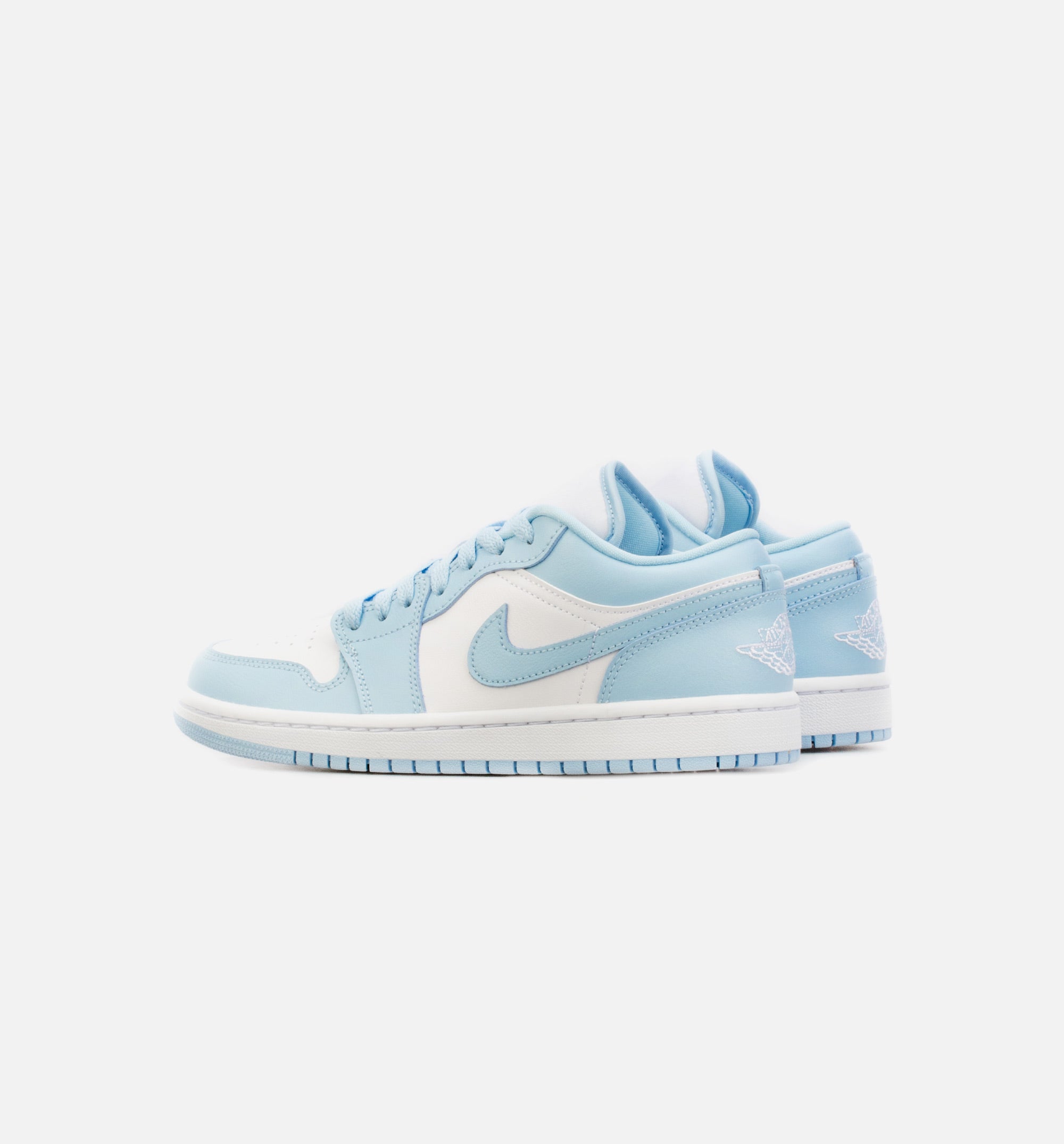 Air Jordan 1 Low Ice Blue Womens Lifestyle Shoe - White/Blue Limit One Per Customer、mySite、dreamappss
