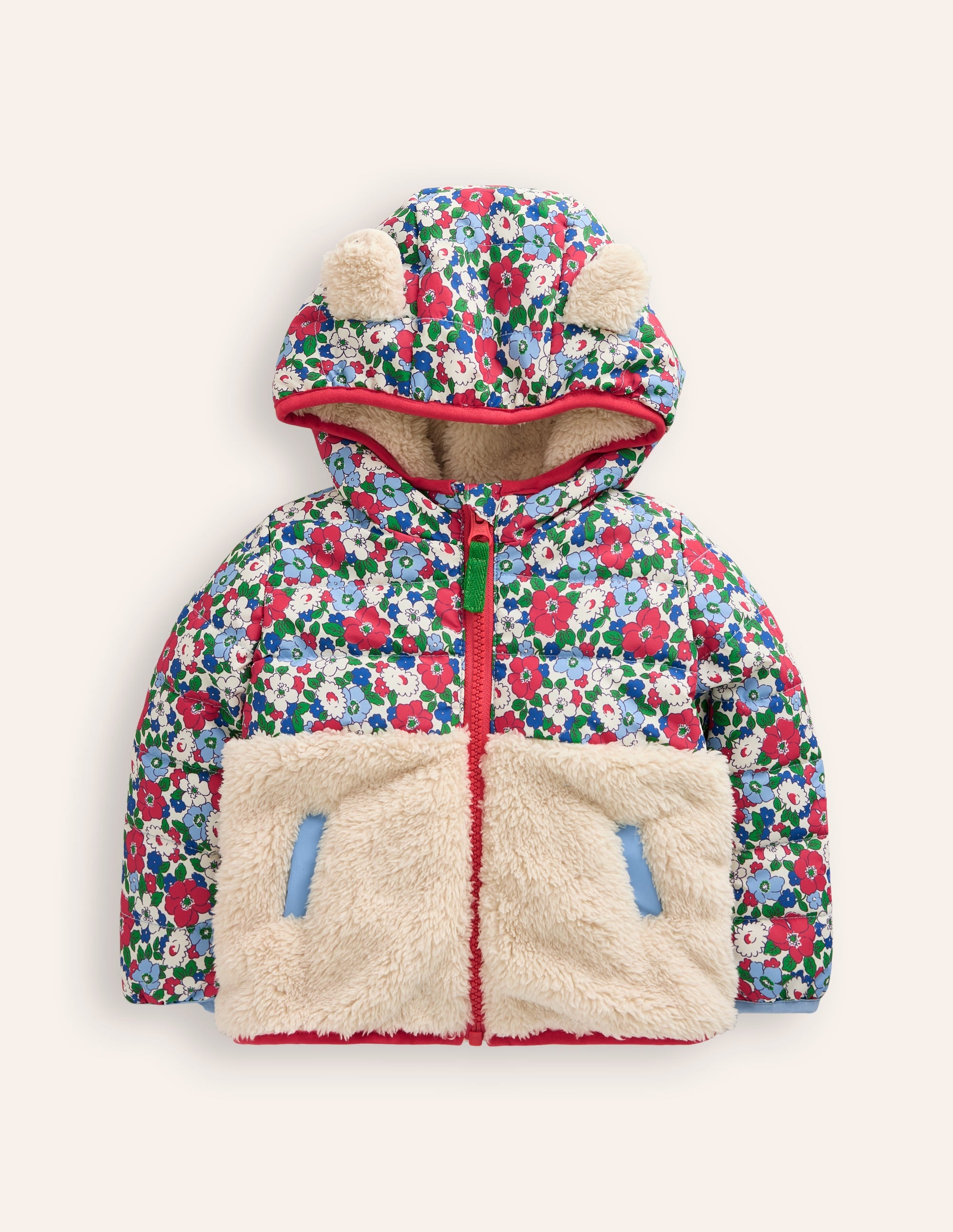  Mixed Borg Jacket-Glacier Blue、mySite、ashleygrahame