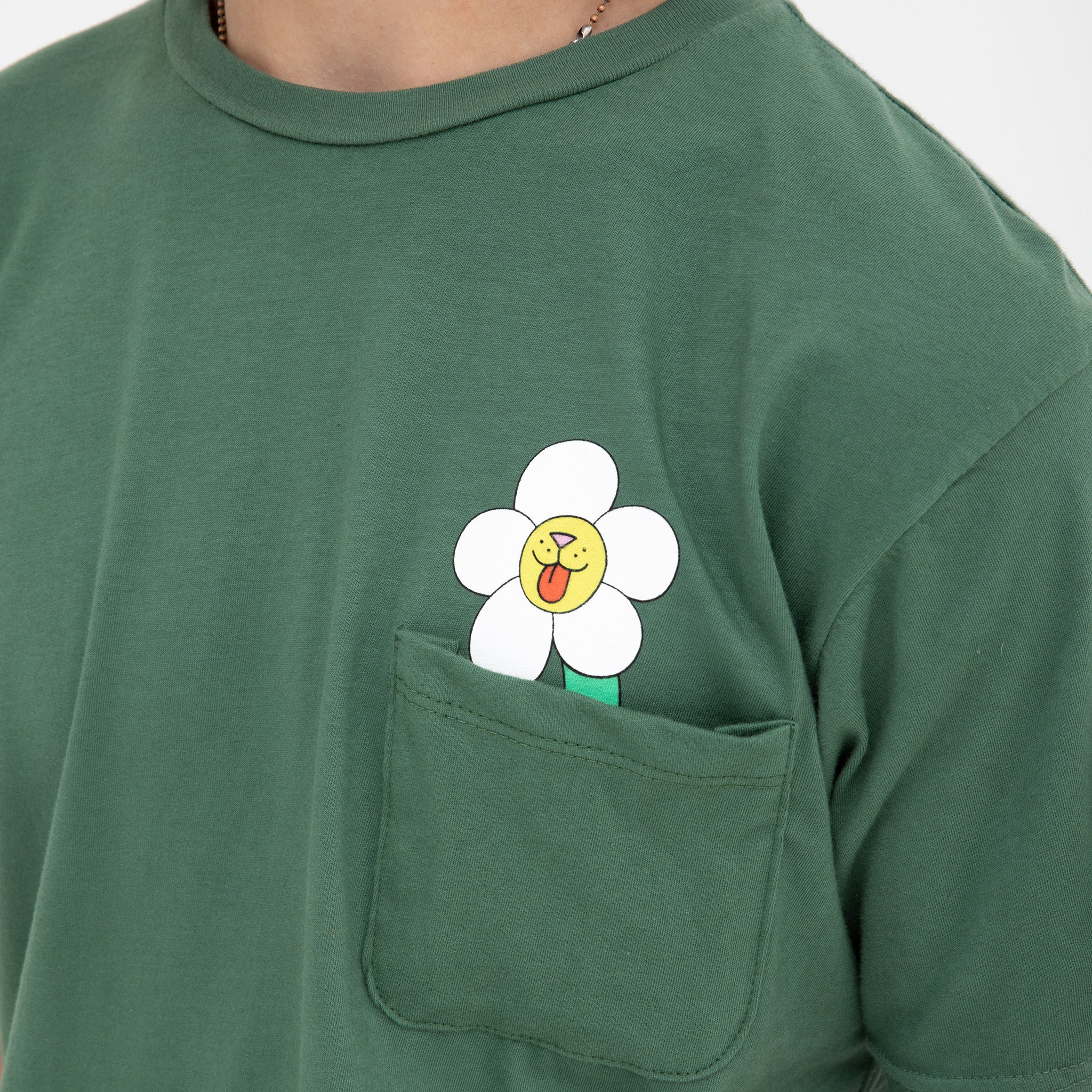  Nerms Of A Feather Pocket Tee (Olive)、mySite、merchandisen