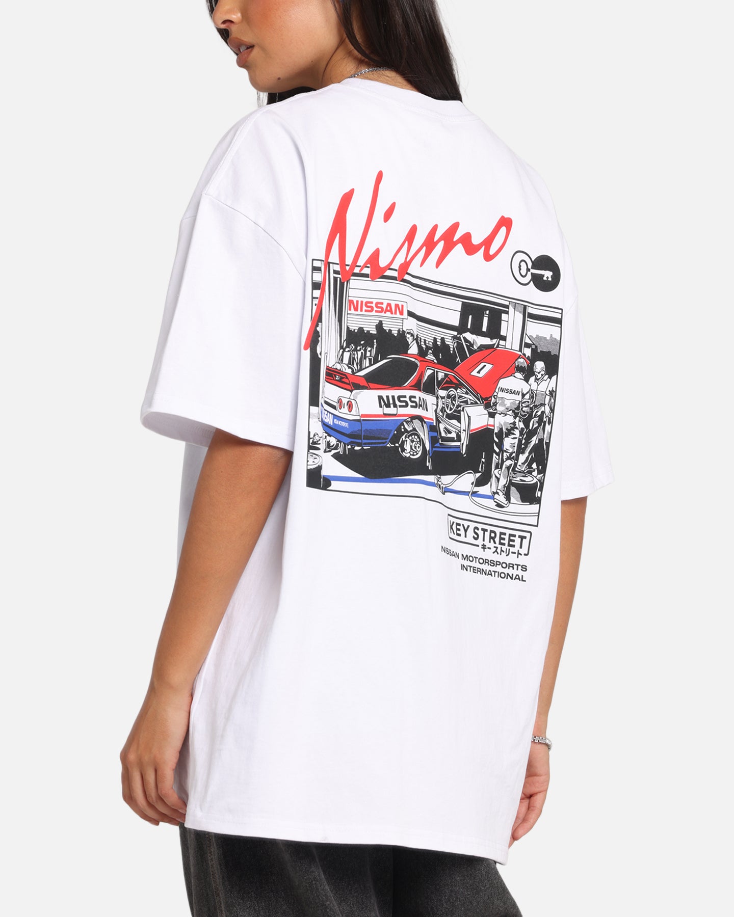 Key Street Bathurst Pits T-Shirt White、mySite、zt4zffjzw
