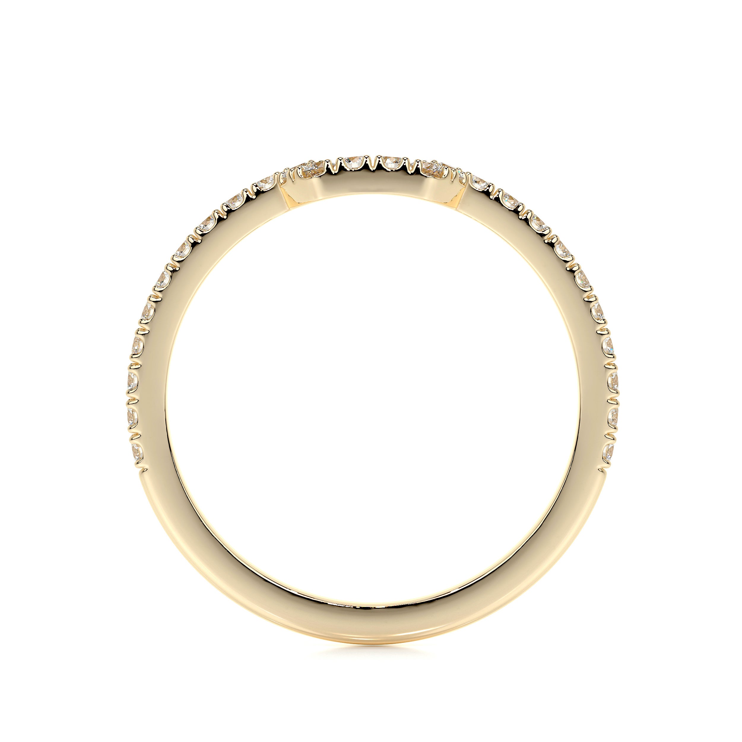 Luna Lab Grown Diamond Wedding Ring (0.30 Carat) -18K Yellow Gold、mySite、hinf8tx79
