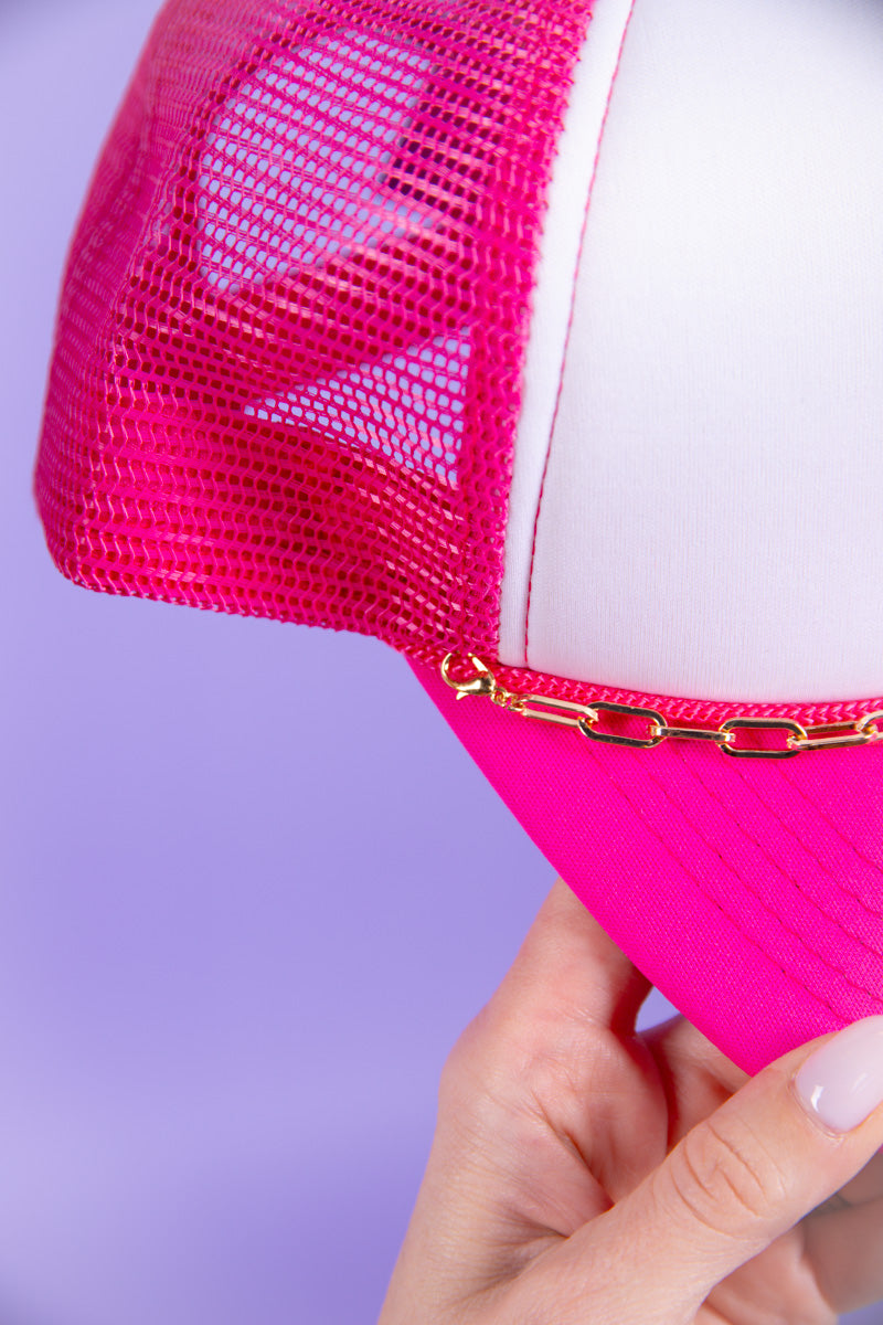 Large Lock Trucker Hat Chain、mySite、hinf8tx79