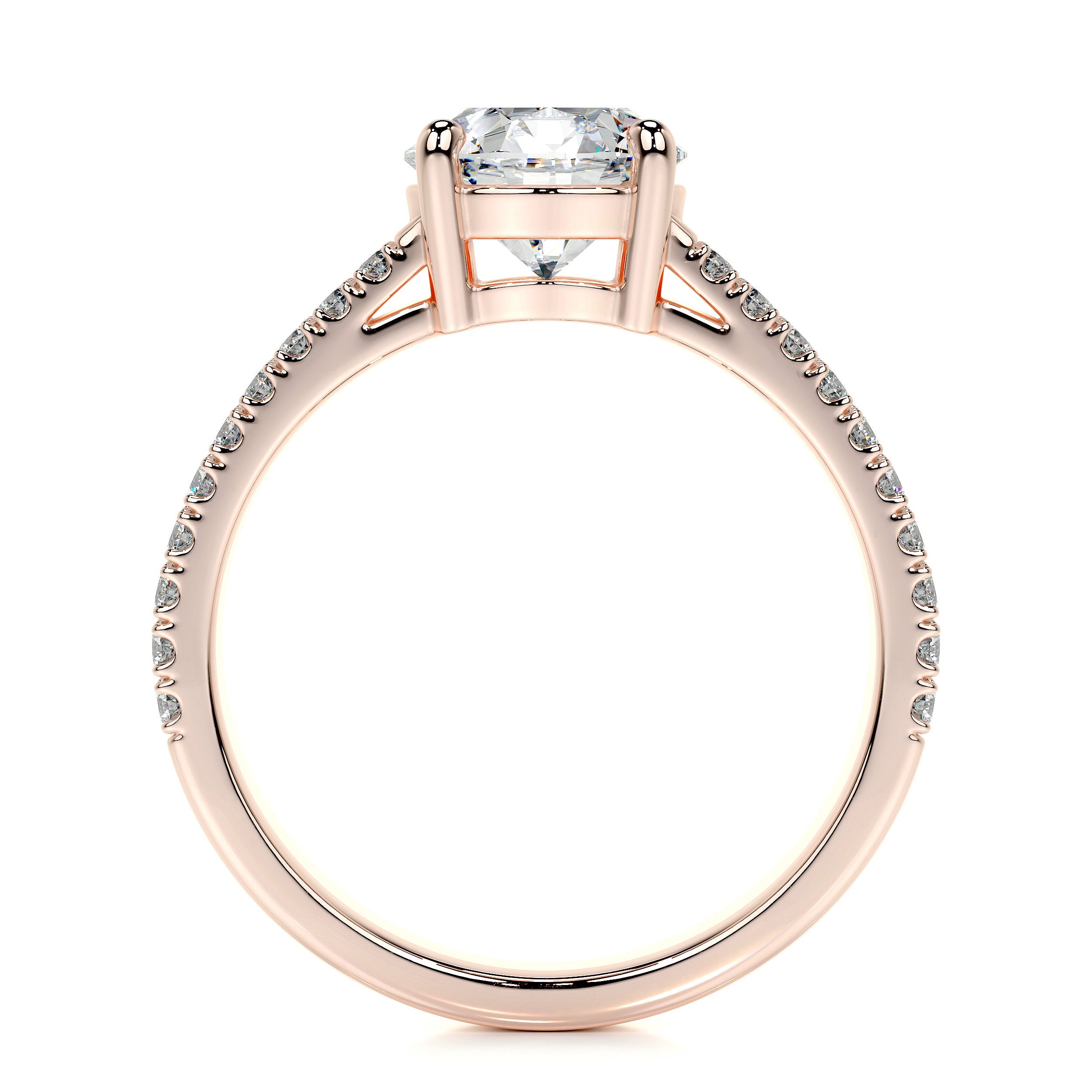 Jillian Lab Grown Diamond Ring -14K Rose Gold、mySite、hinf8tx79