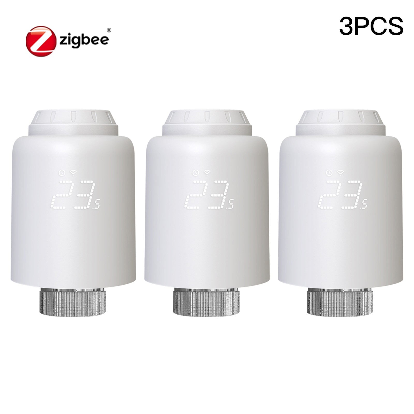 Tuya ZigBee Radiator Valve Smart Thermostat & Remote Control for Home Heating TRV 601、mySite、fannypackpong