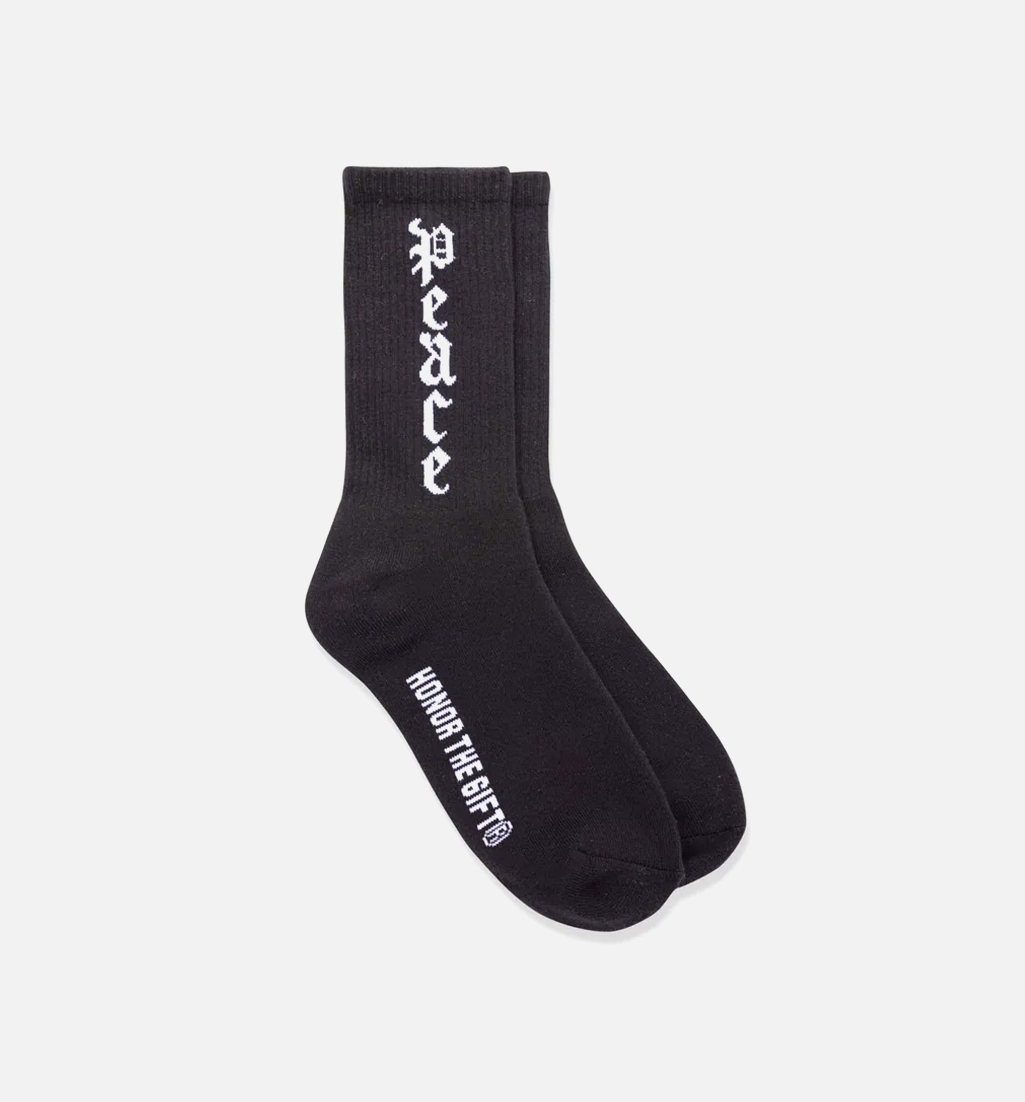 Peace Mens Socks - Black、mySite、dreamappss