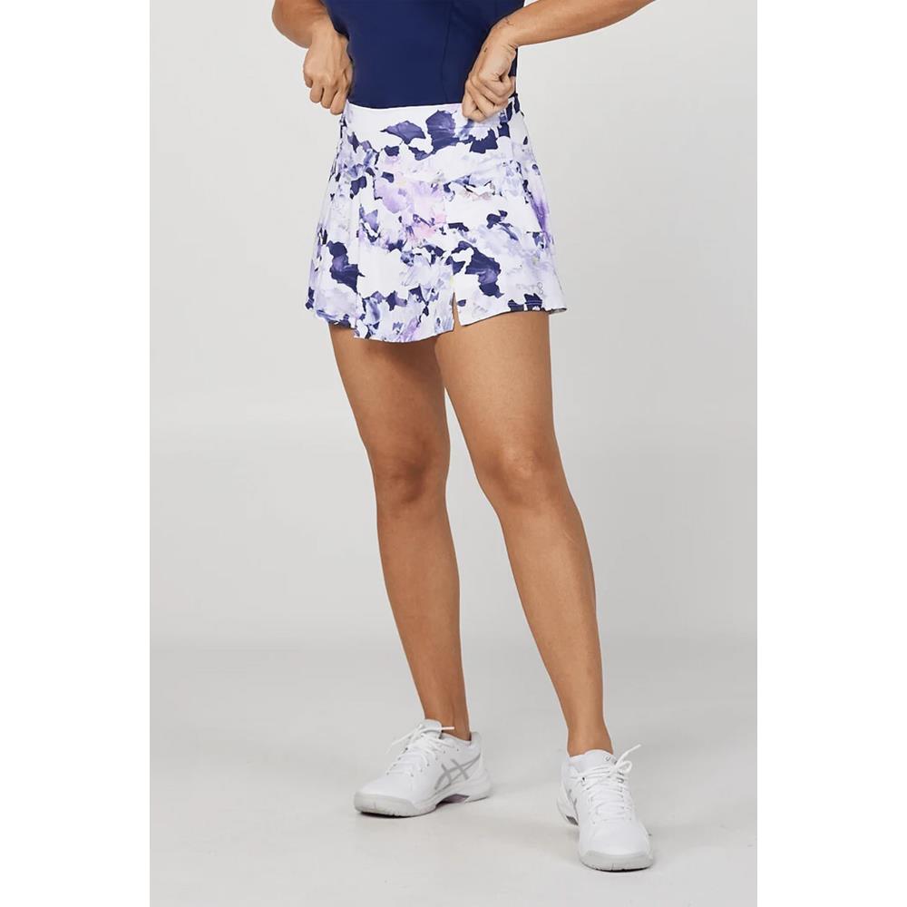 Sofibella Women's Lilac Dream Print 13 Skort - Cloud Cover