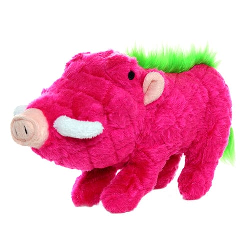 Mighty Safari Plush Pig Durable Dog Toys *、mySite、g9winljtr