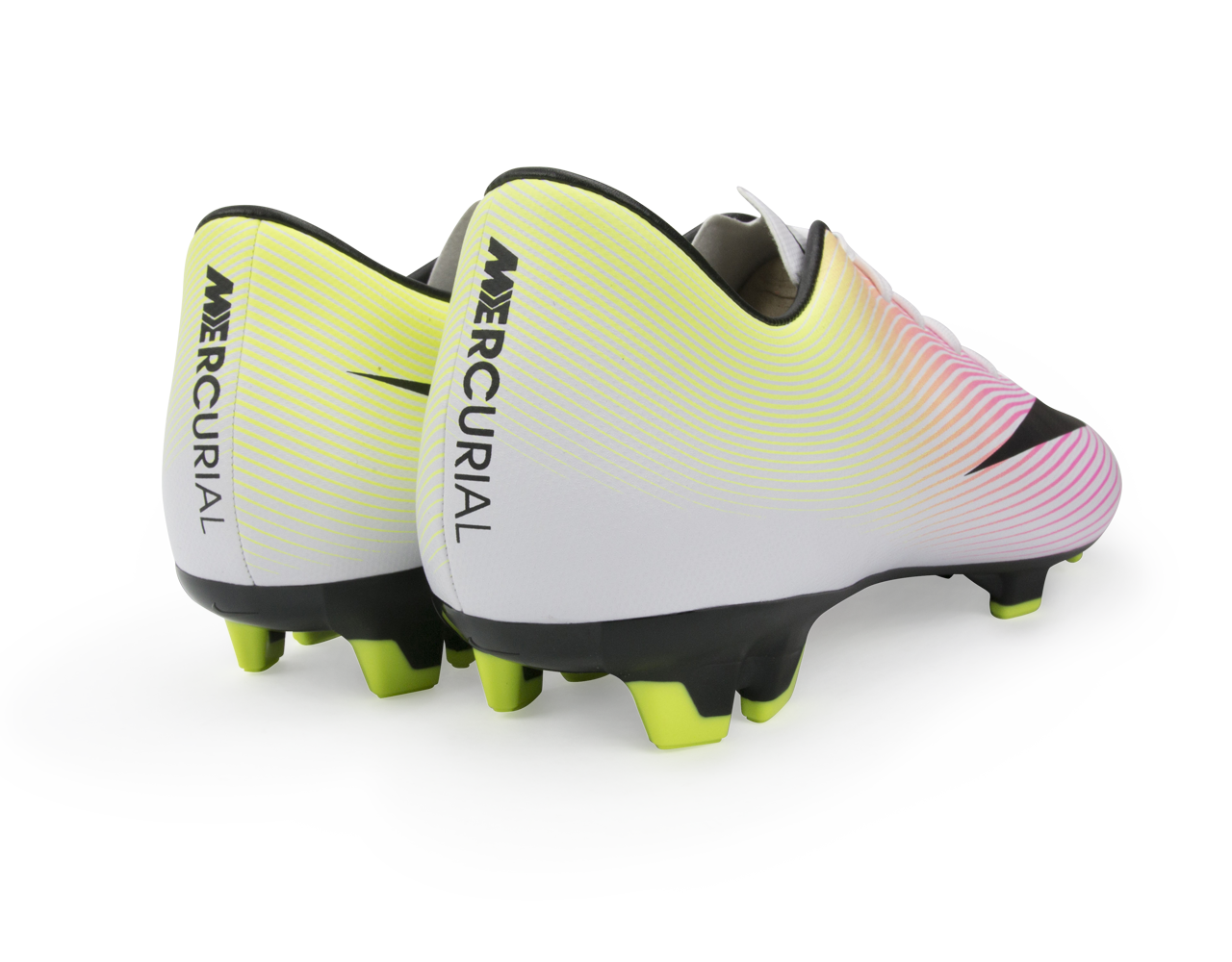 Nike Men's Mecurial Victory V FG White/Black/Volt、mySite、bottomscart