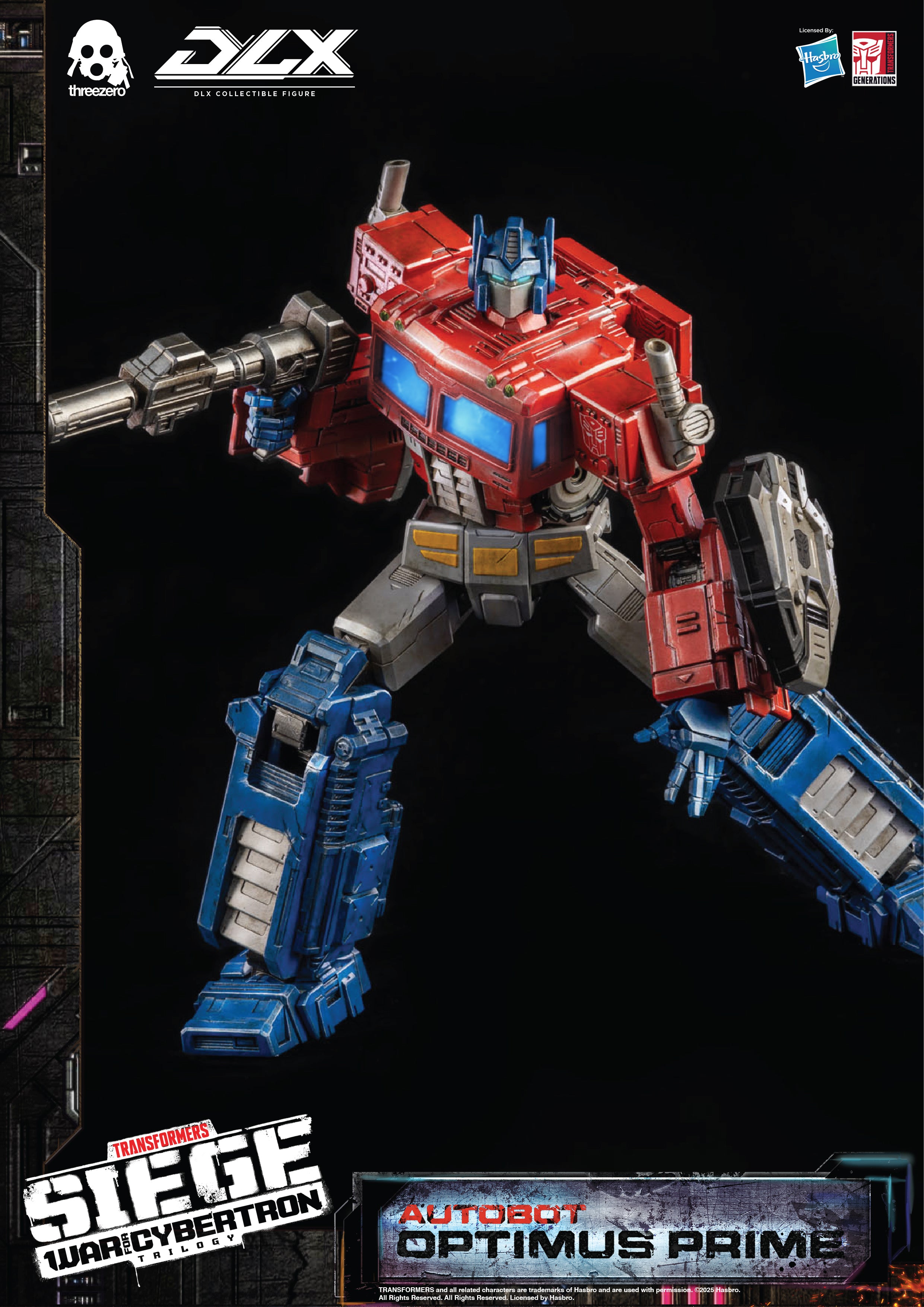 Threezero Transformers: War for Cybertron Trilogy DLX Optimus Prime、mySite、hgirdovlk