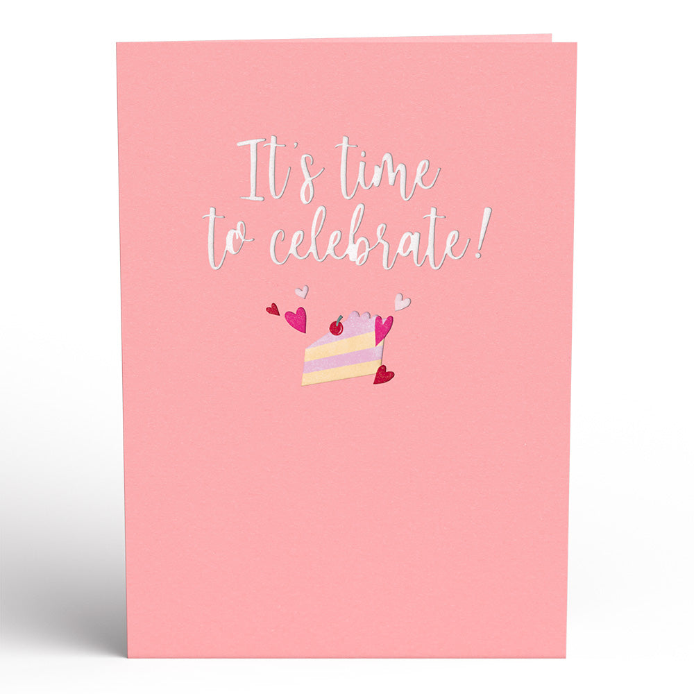 It's Time to Celebrate Birthday Pop-Up Card、mySite、solidvoid