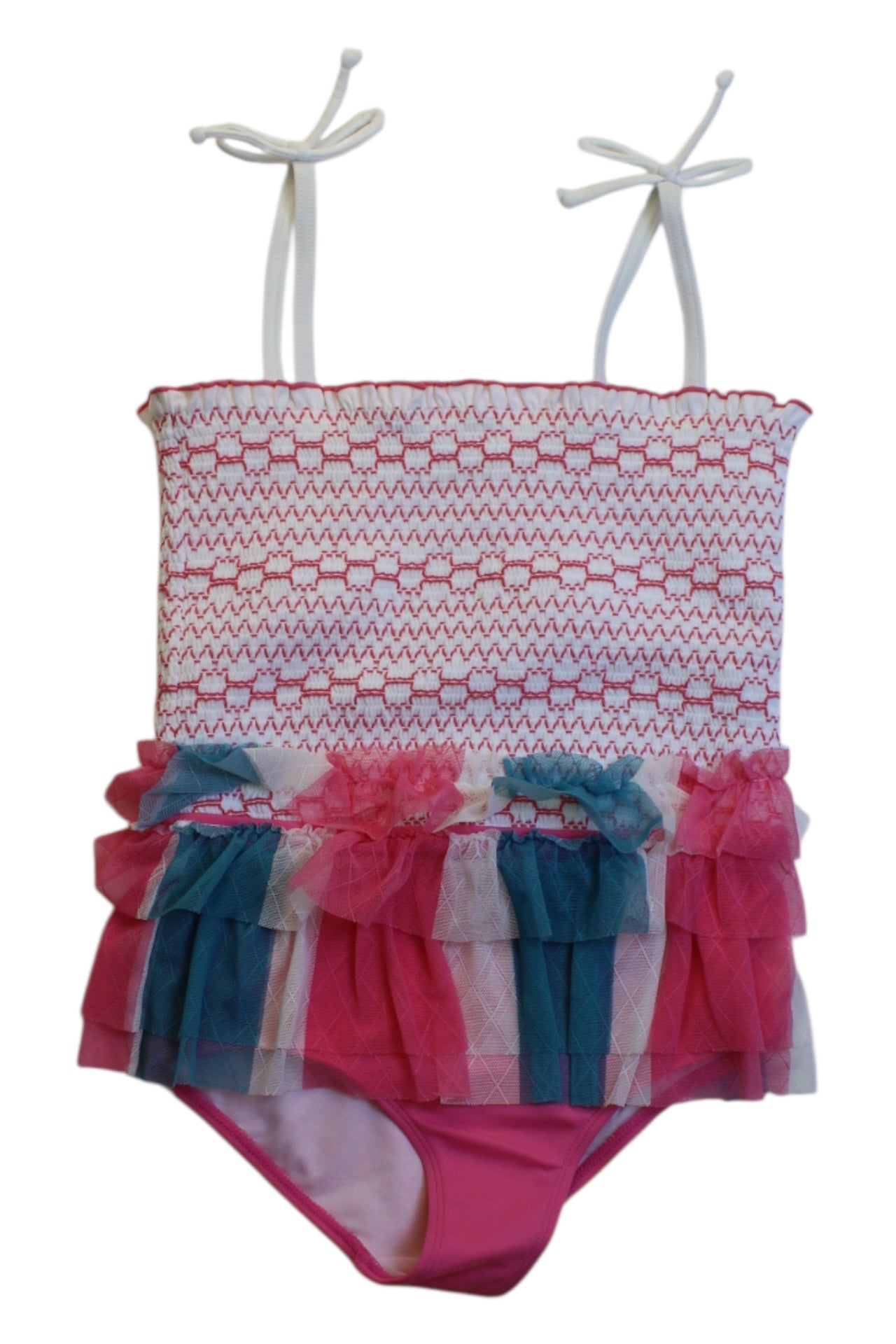 Sunseeker Tulle Ruffle Swimsuit 5-6T、mySite、g9winljtr