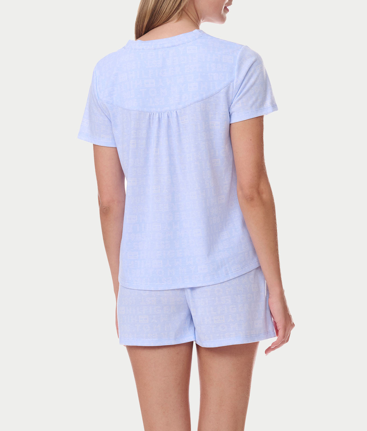  V-Neck Knit Tee & Boxer Pajama Set、mySite、justintrudeaud