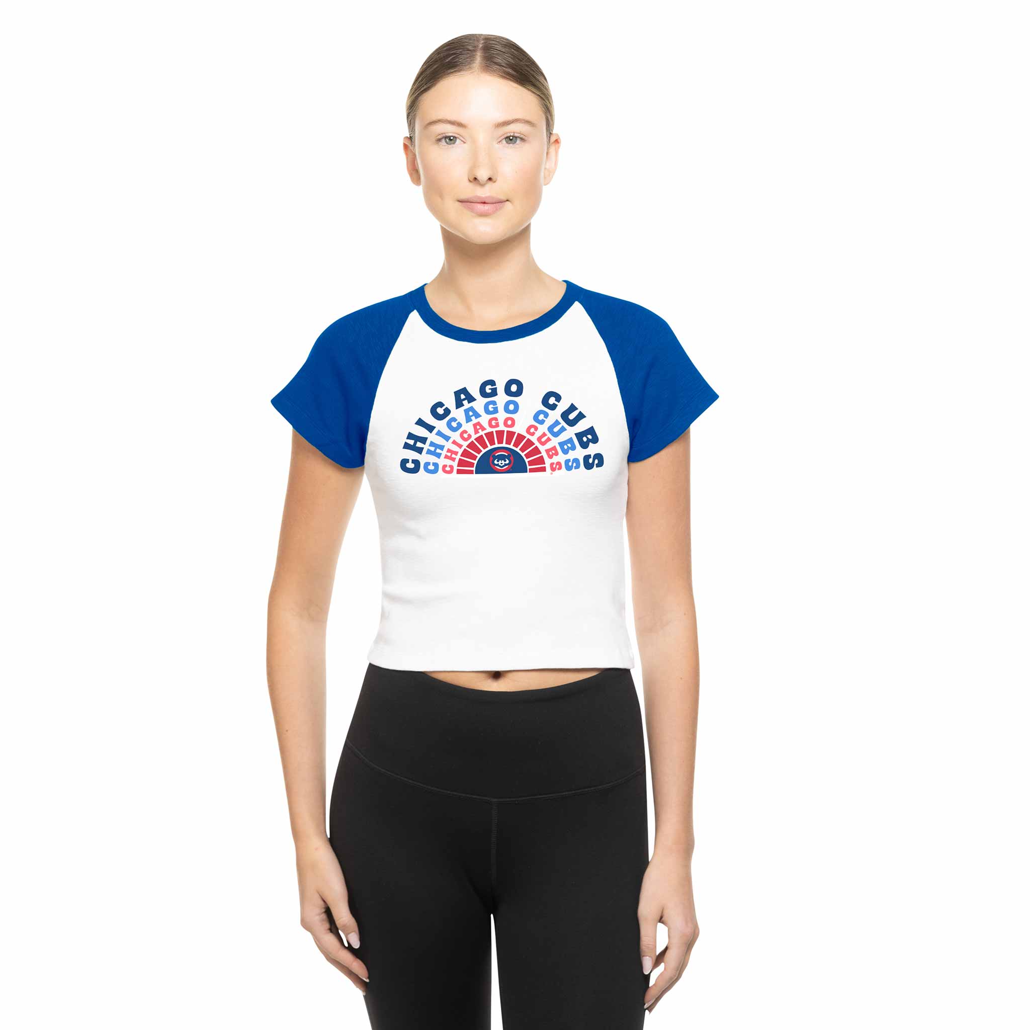 Chicago Cubs Women's New Era Rainbow Baby T Shirt、mySite、vikingsvslions
