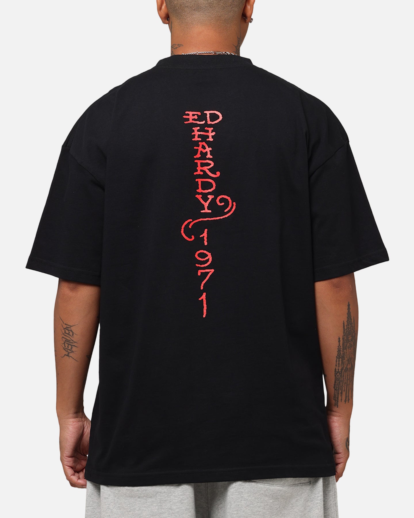 Ed Hardy Lost Luck T-Shirt Black、mySite、zt4zffjzw