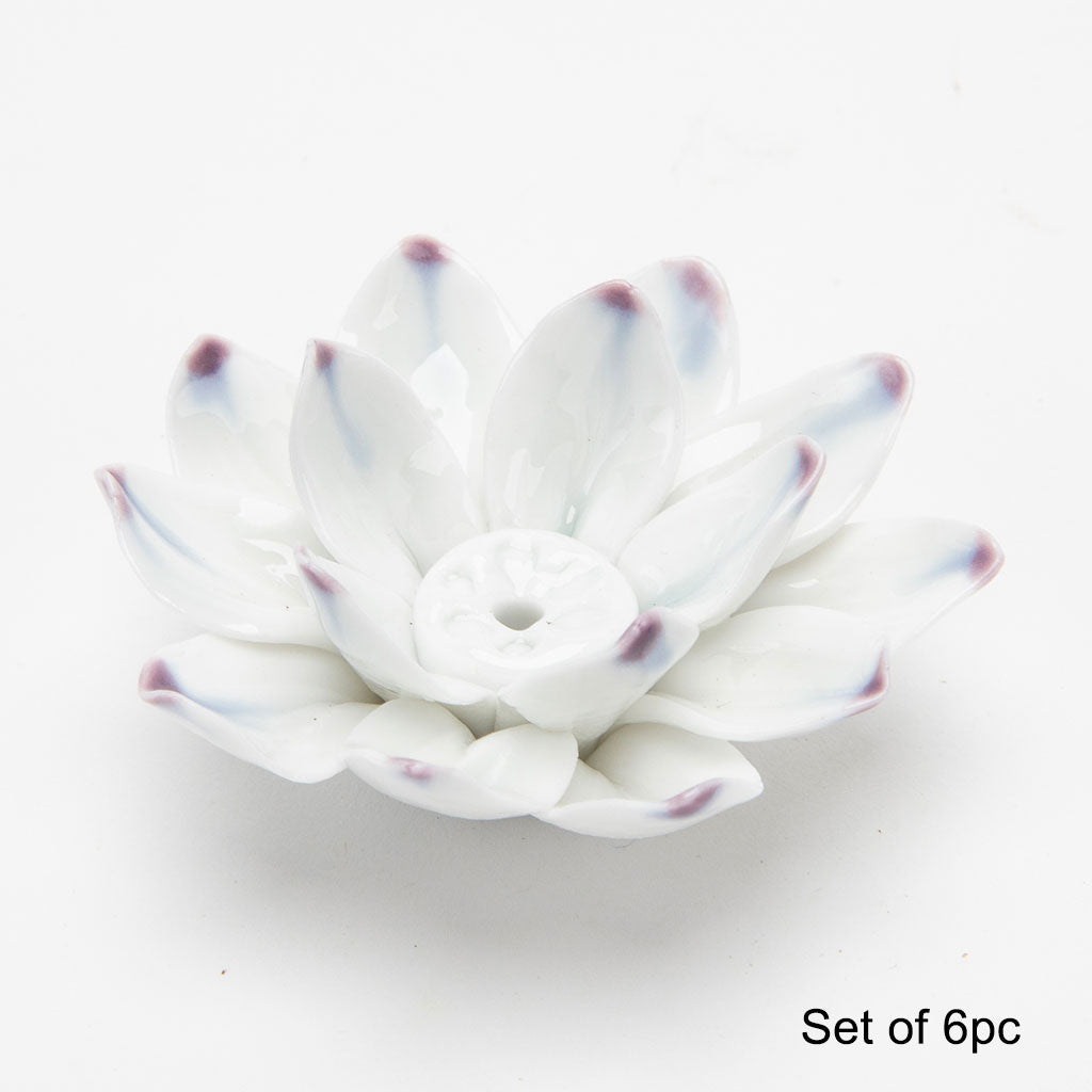 Lotus Flower Incense Holder - Set of 6、mySite、topwebapps