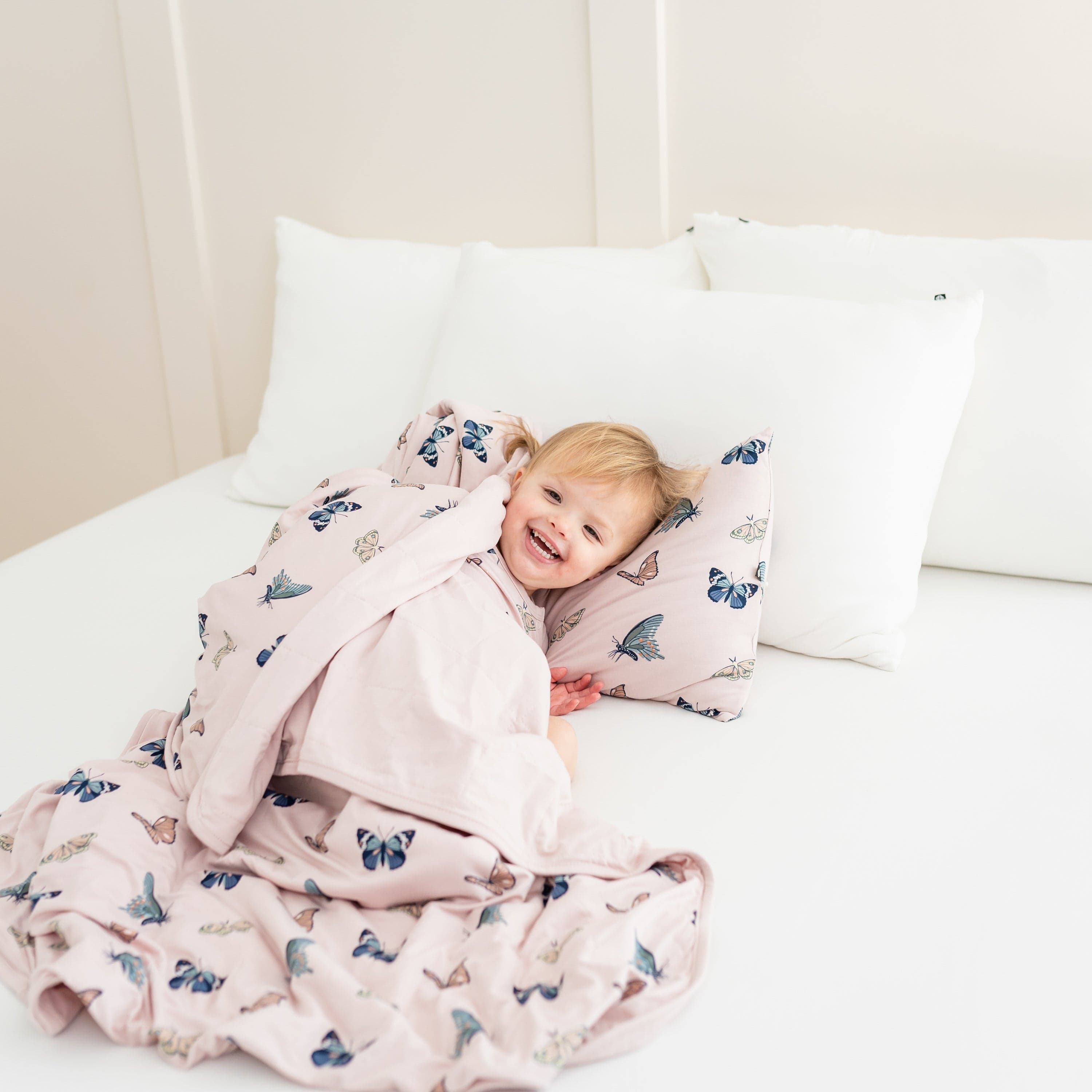  Toddler Pillowcase in Blush Butterfly、mySite、layawaytickets