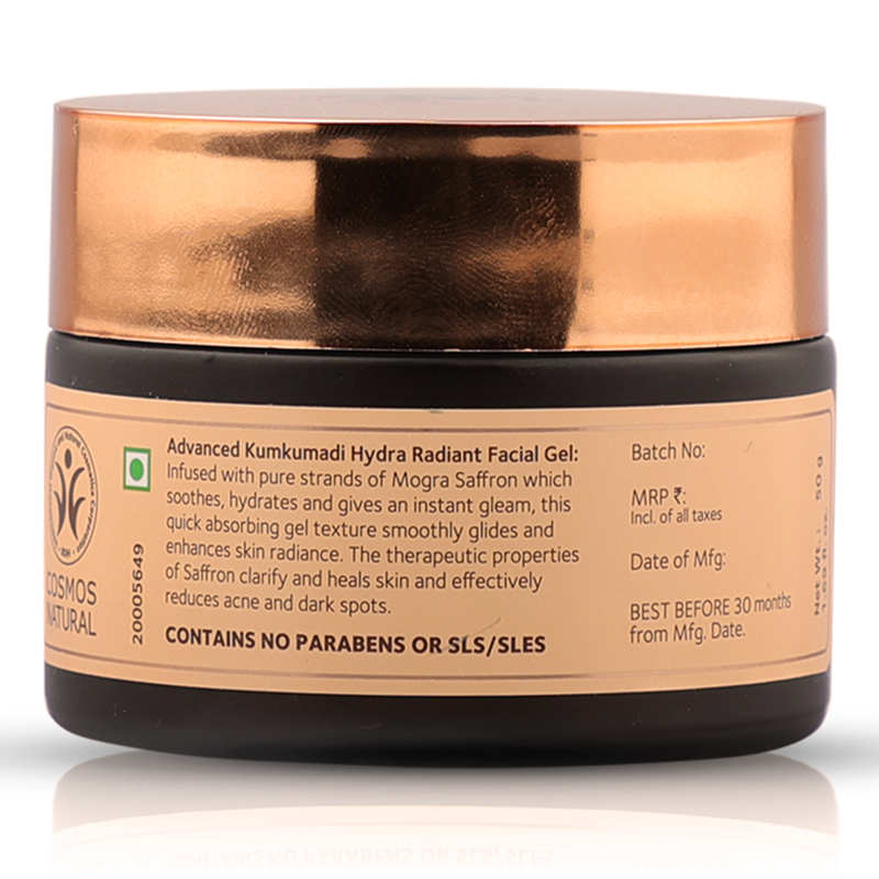 Advanced Kumkumadi | Hydra Radiant Facial Gel | 50 g、mySite、camillekostekn