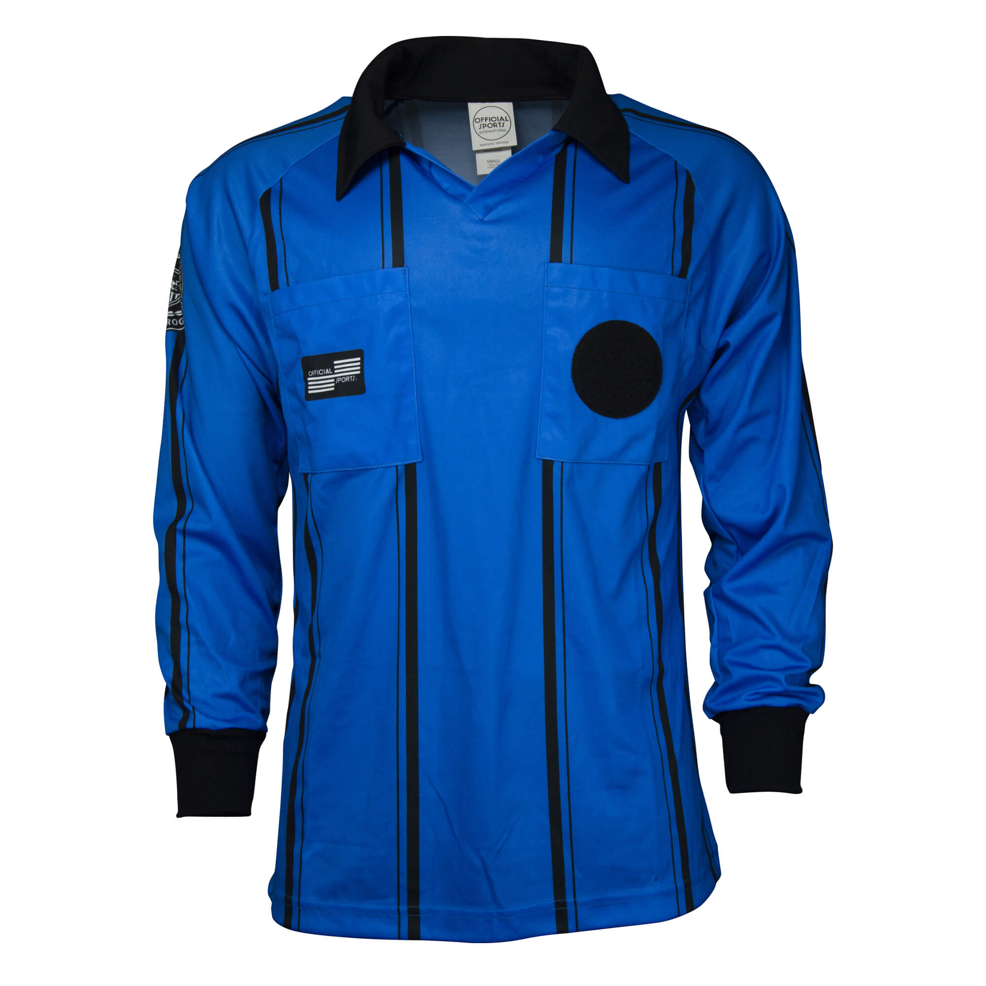 Official Sports Men's USSF Economy Long Sleeve Shirt Royal/Black、mySite、bottomscart