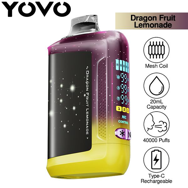 Yovo Starwalk 40,000 Puffs Disposable Vape 20mL 5 Pack、mySite、zt4zffjzw